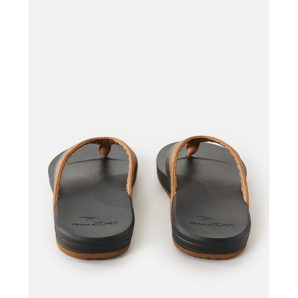 Tongs SOFT TOP noir/marron, RIP CURL