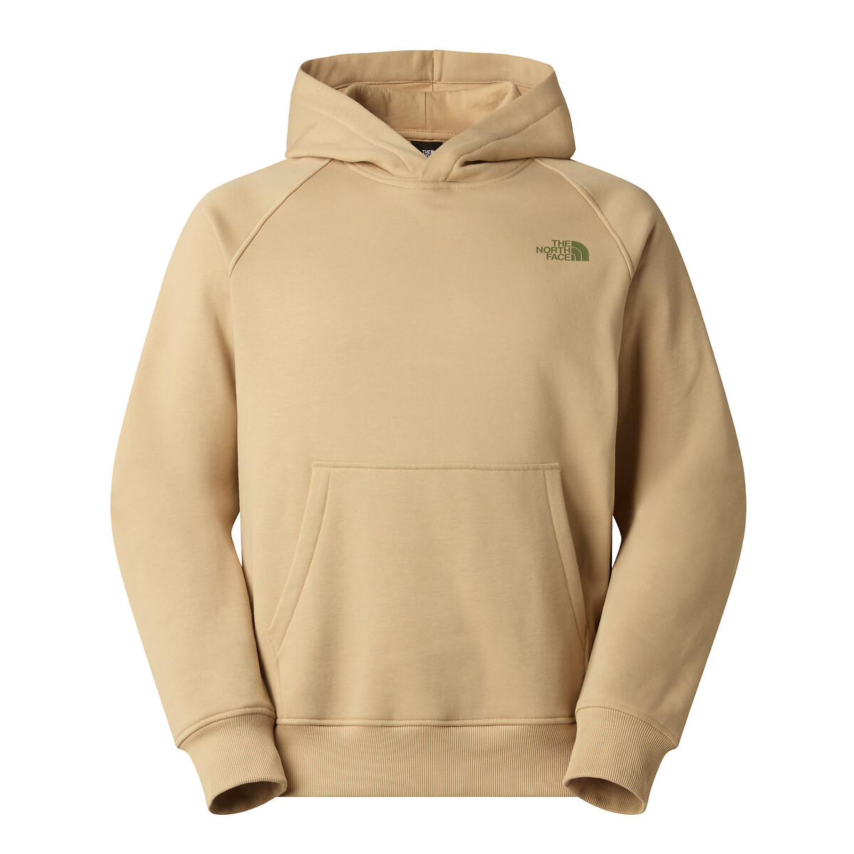 Sweat en molleton gratté avec imprimé dos beige, THE NORTH FACE