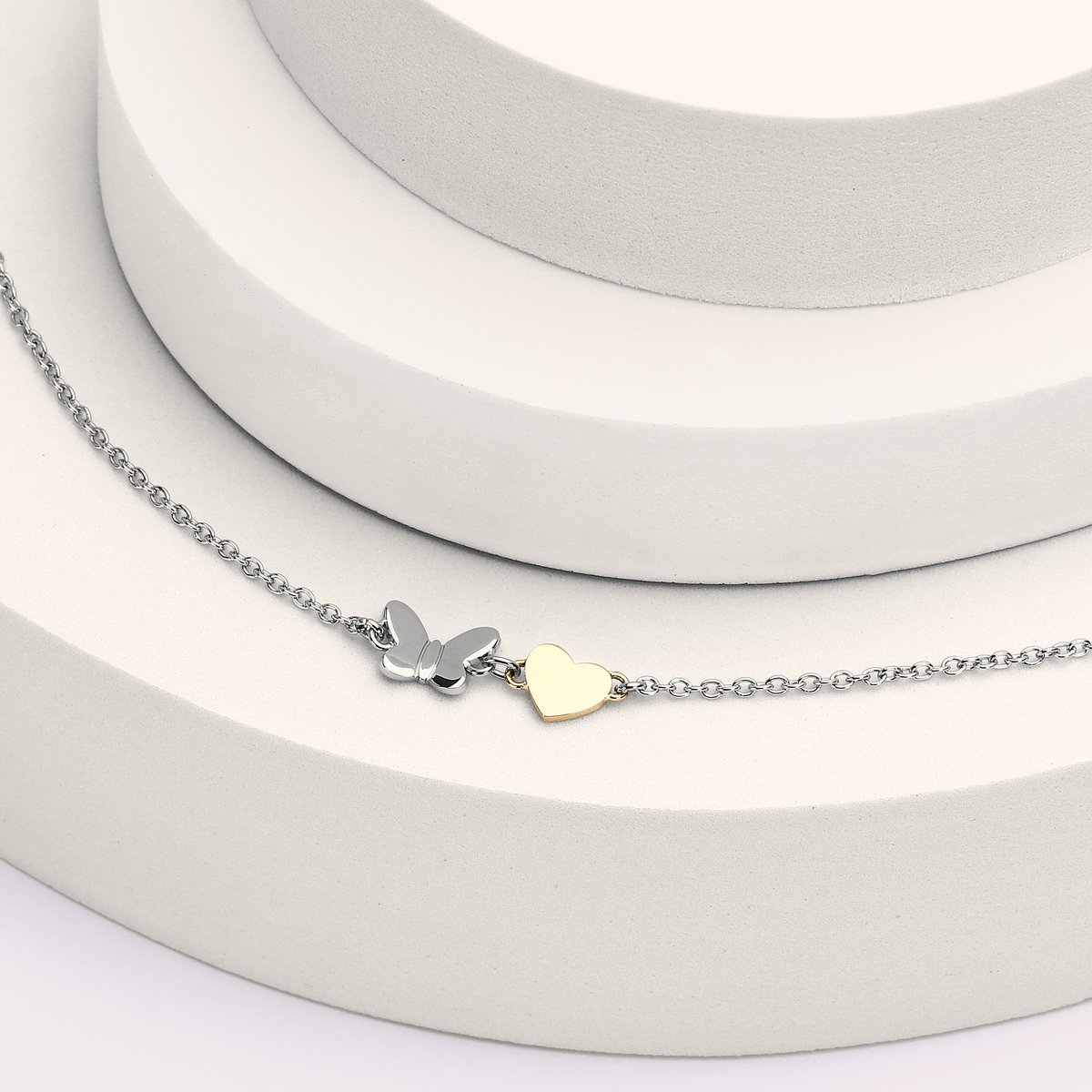 Bracelet TALISMANI acier/or, MORELLATO