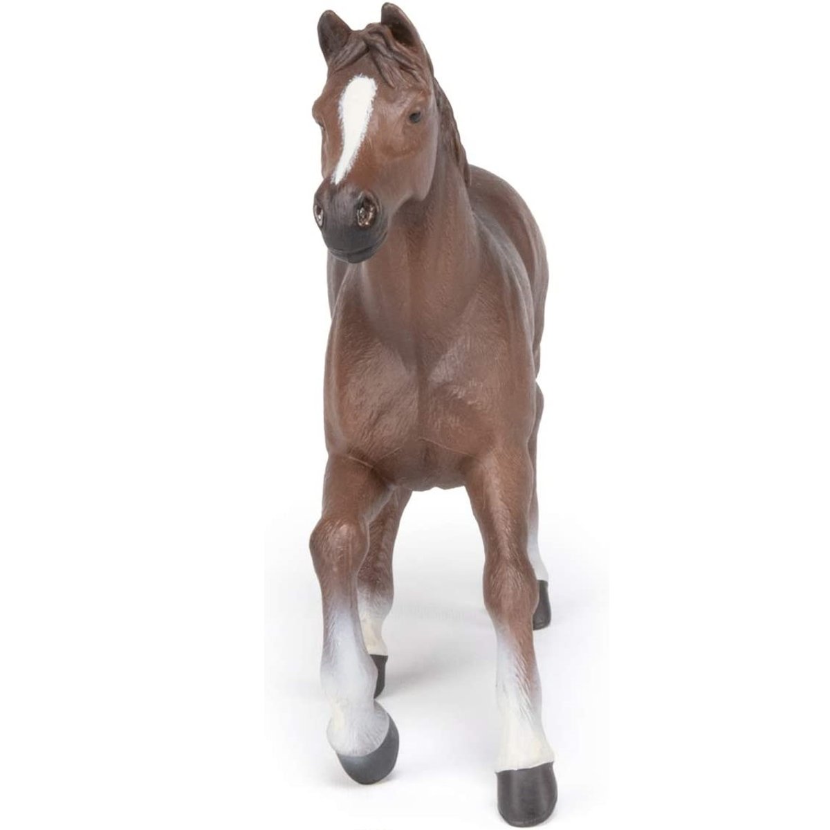 Figurine Jument Anglo arabe marron, PAPO