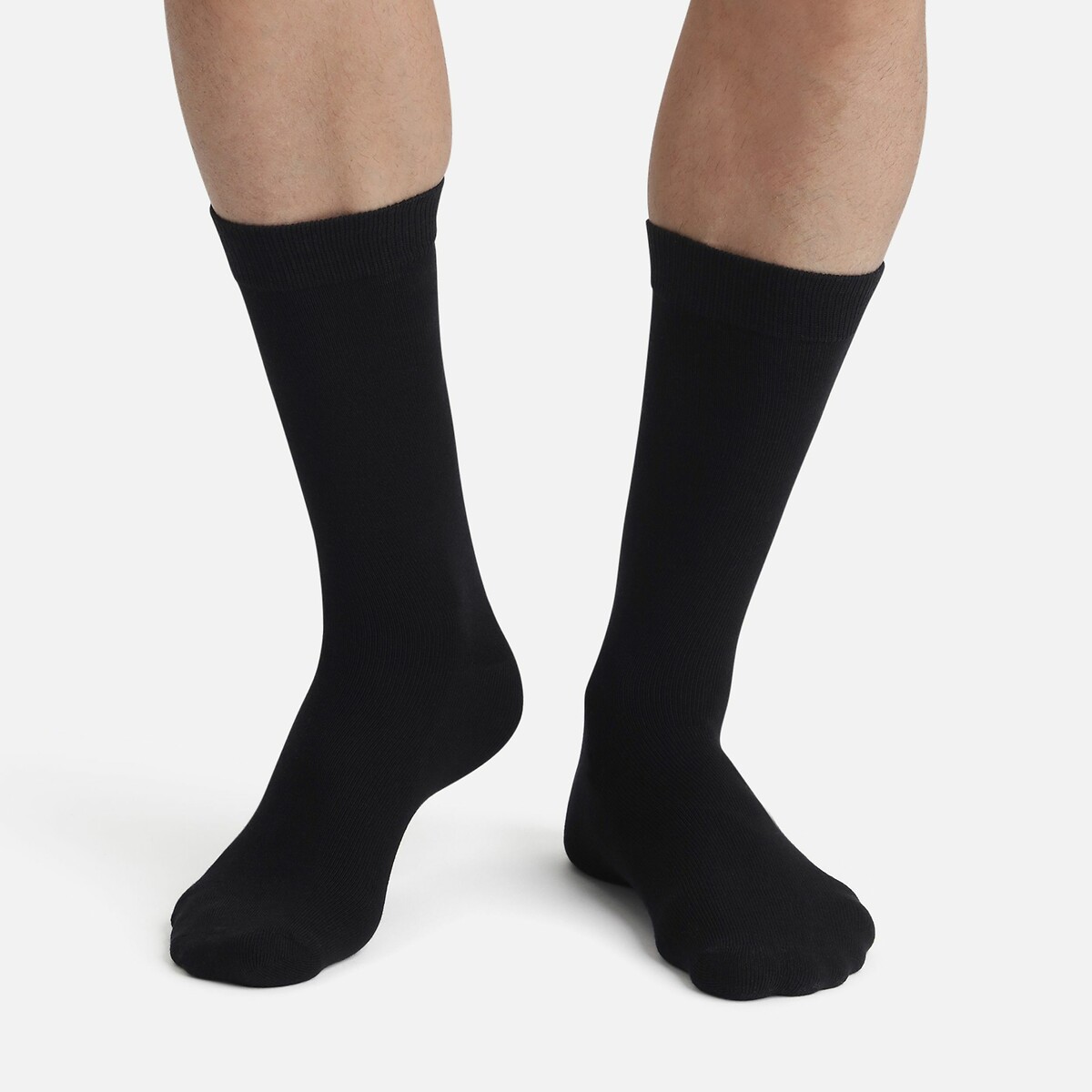 Lote de 2 pares de meias THERMO preto , DIM