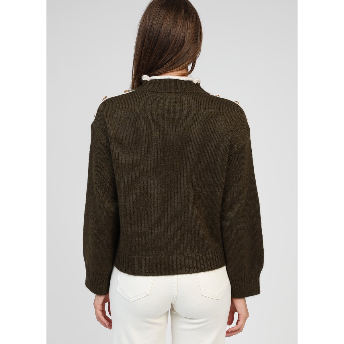 Pull LOUKI kaki, AN'GE
