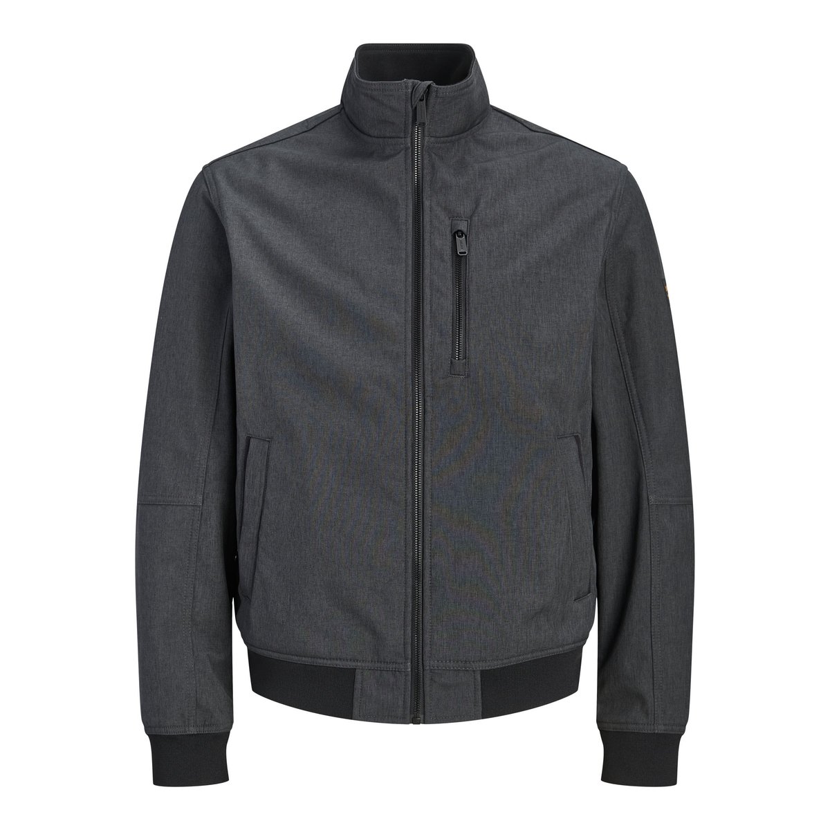 Manteau Softshell dark grey melange 1, JACK & JONES