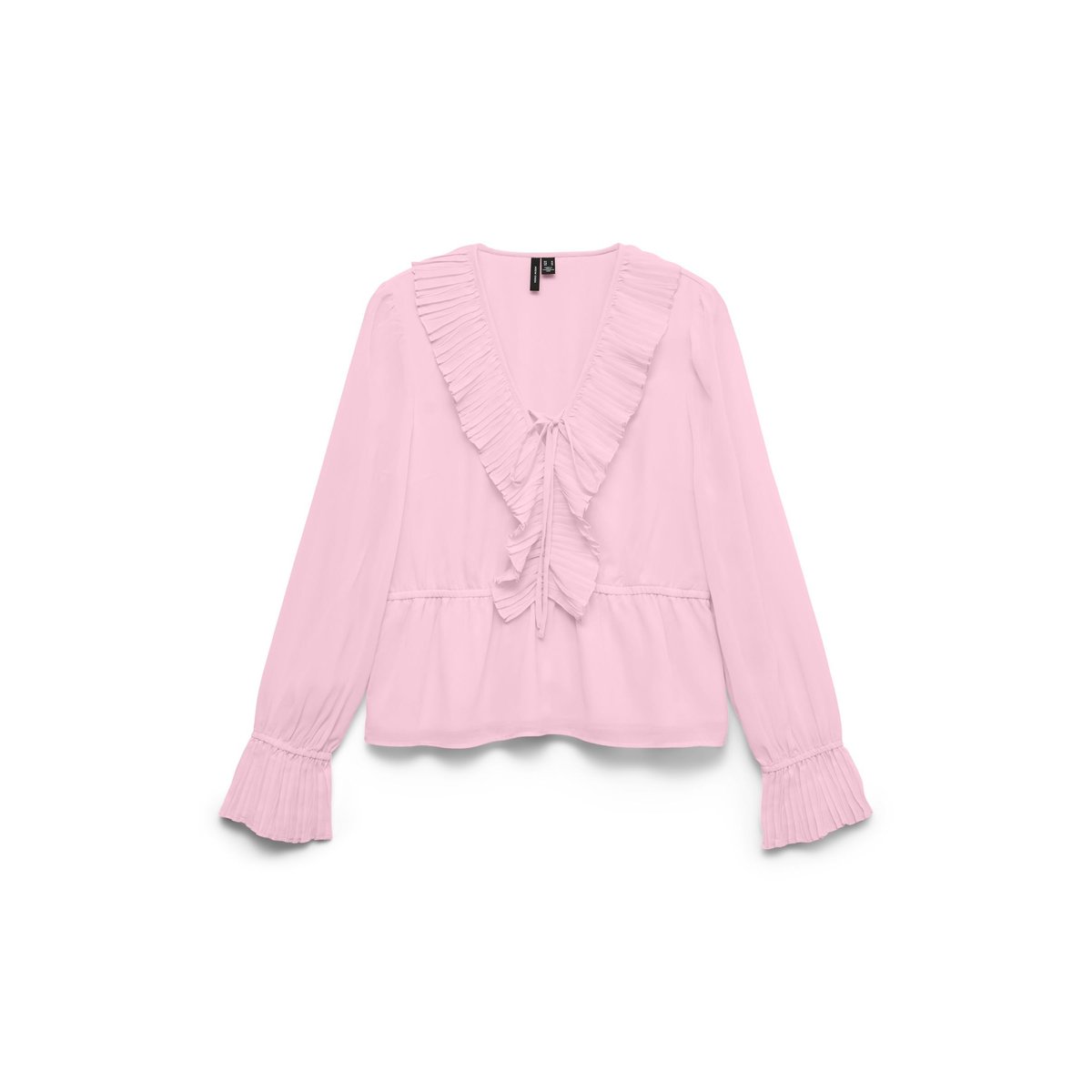 Top Plissé rose - pink-a-boo 1, VERO MODA