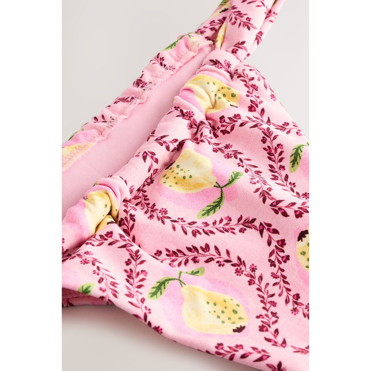 Bas de bikini tanga imprimé rose citron, NEXT