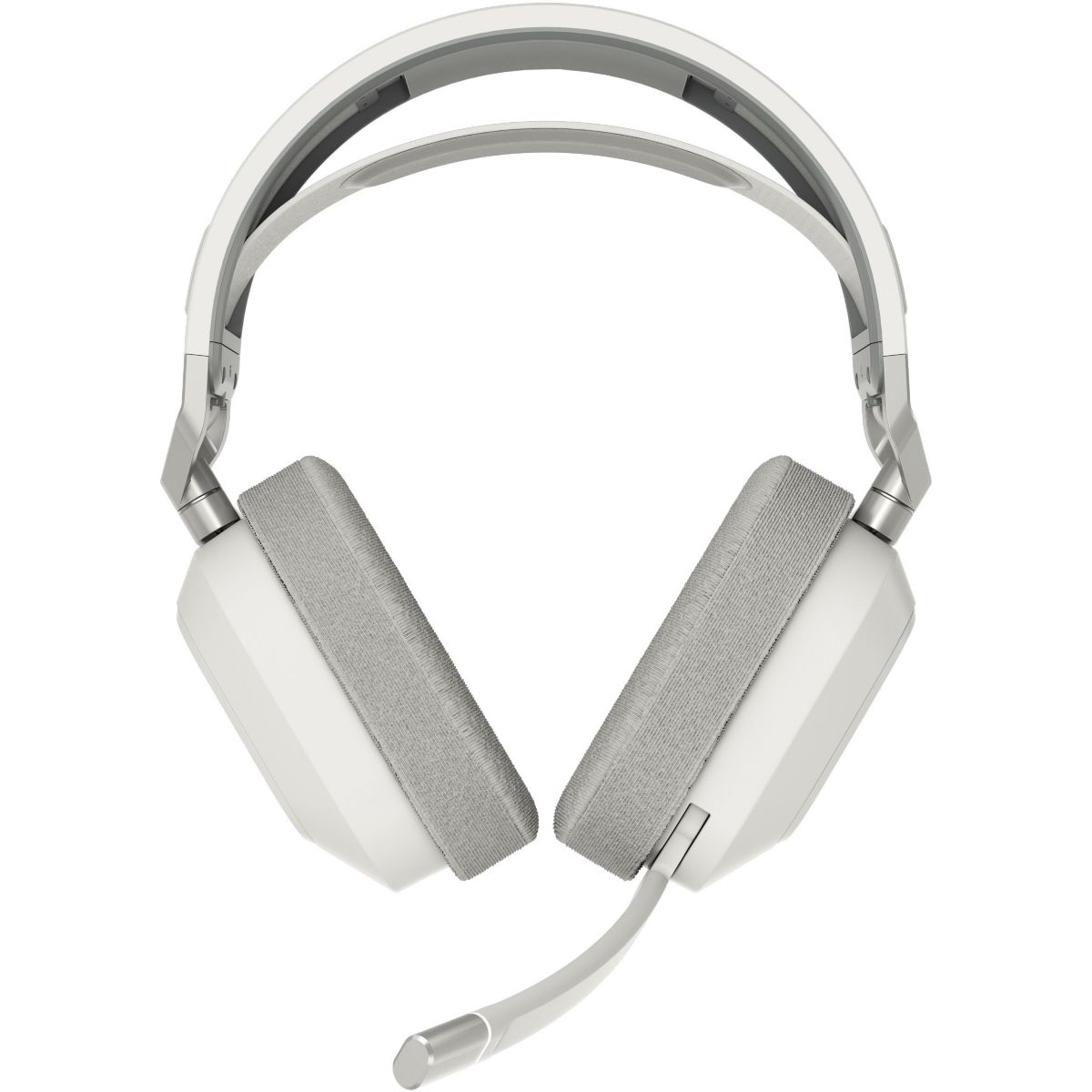 Casque gamer HS80 MAX Wireless blanc couleur unique, CORSAIR