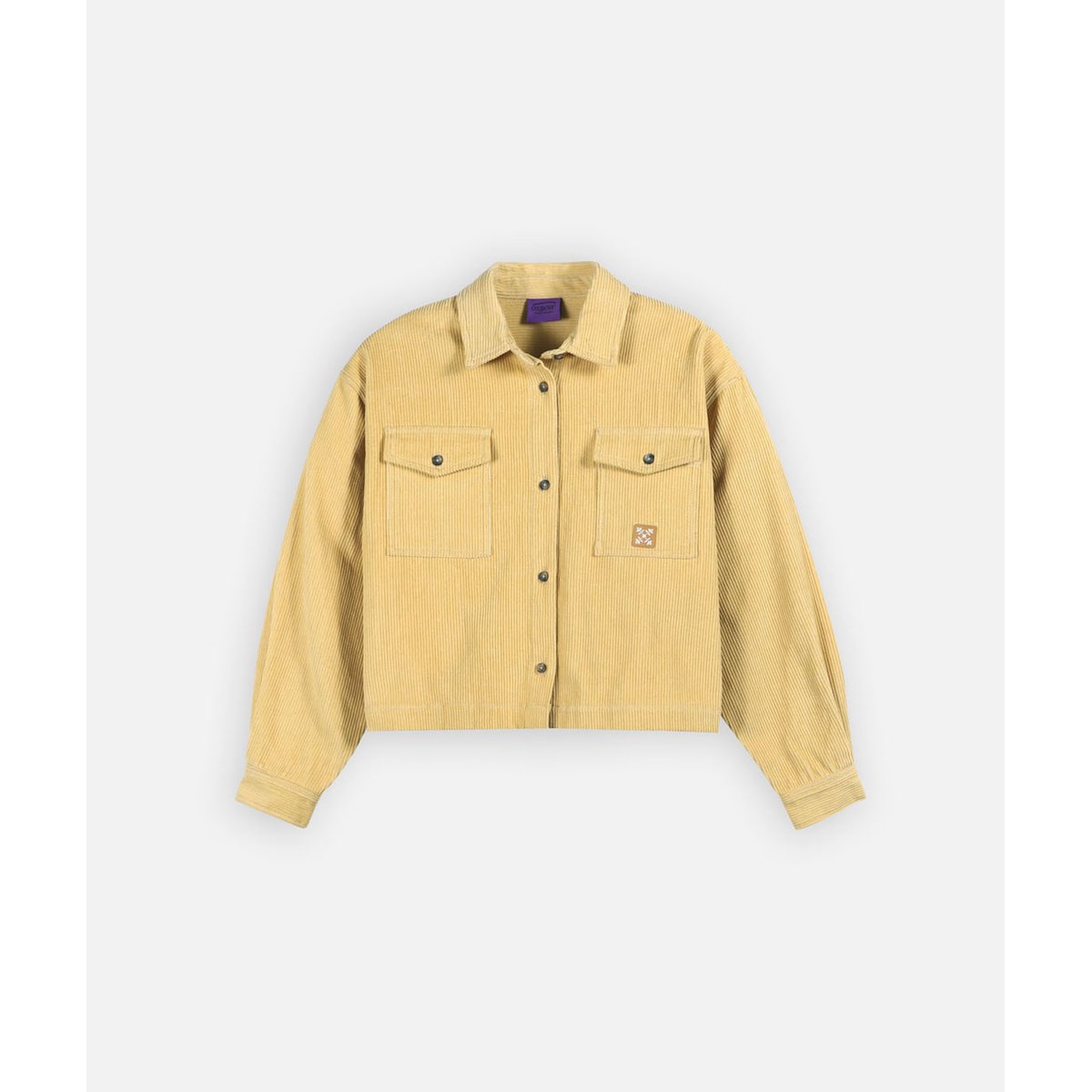 Chemise manches longues CORD lazy yellow, OXBOW