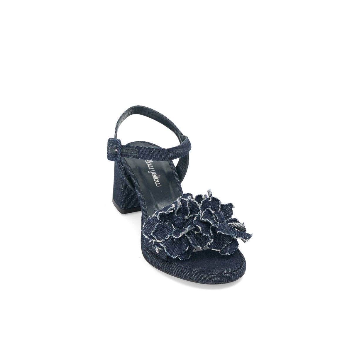 Sandale À Talon VIOLETTE jean, MELLOW YELLOW