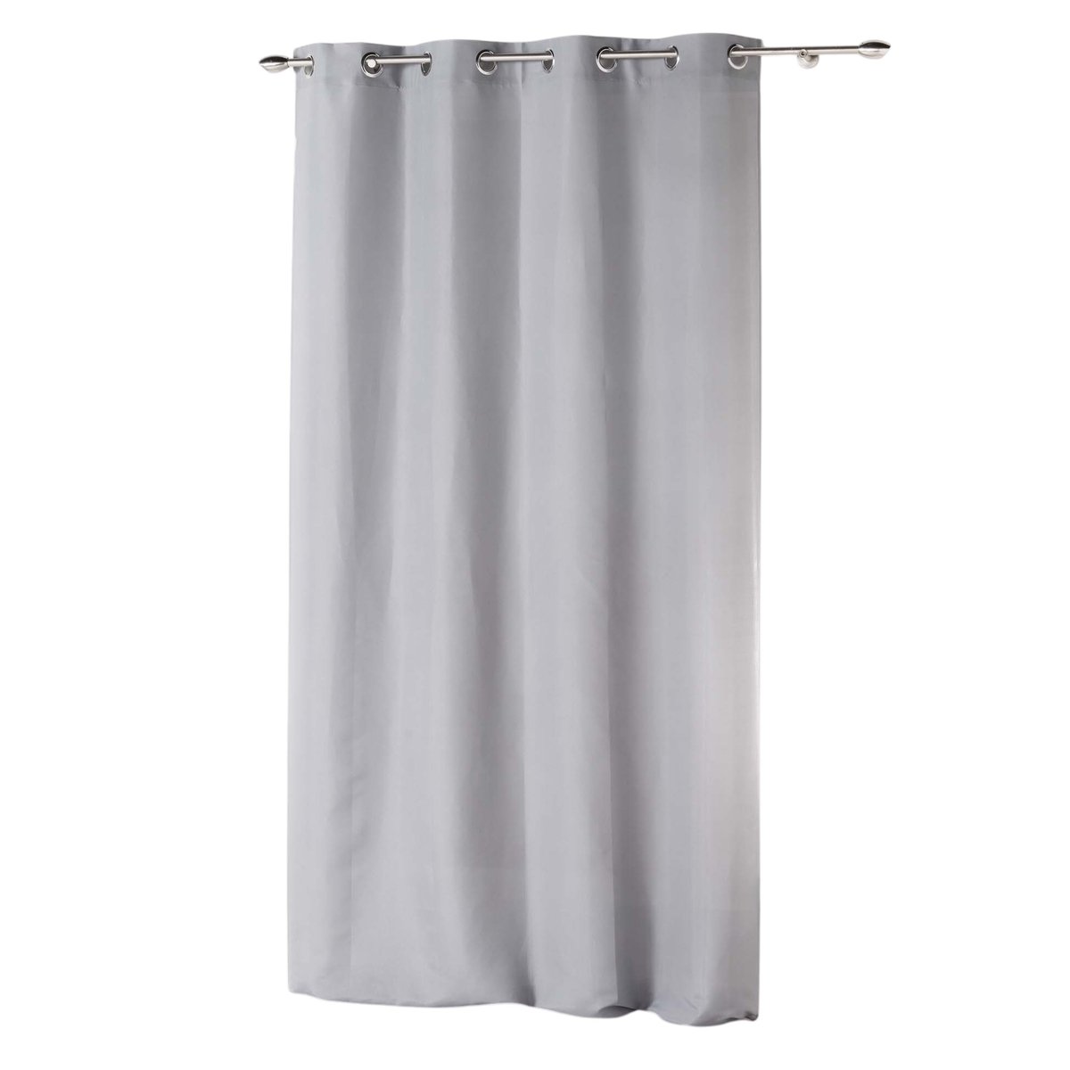 Rideau a oeillets Collection Absolu gris, EDEN