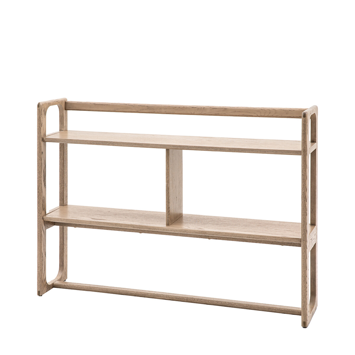 Fallon Smoked Oak Low Shelving Unit smoked oak, ÉDITÉ
