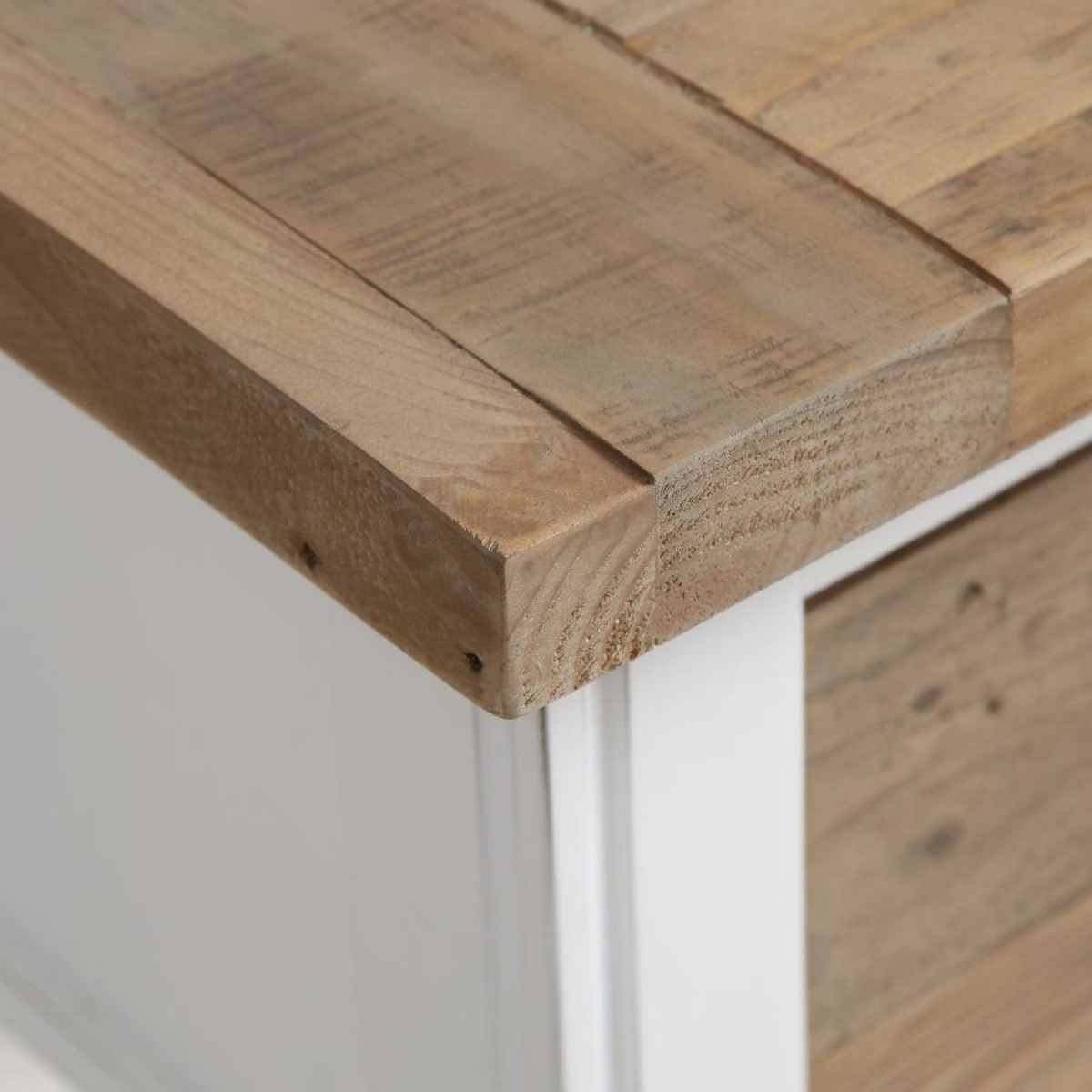 Table de chevet 1 tiroir - RIVAGES blanc, INTERIOR'S