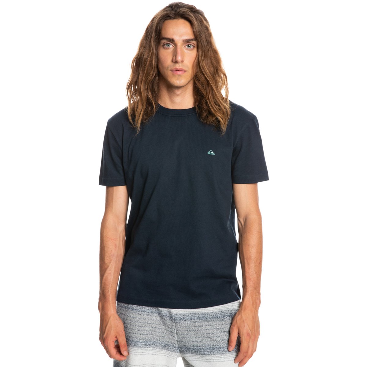 T-shirt en matière biologique ESSENTIALS bleu navy blazer, QUIKSILVER