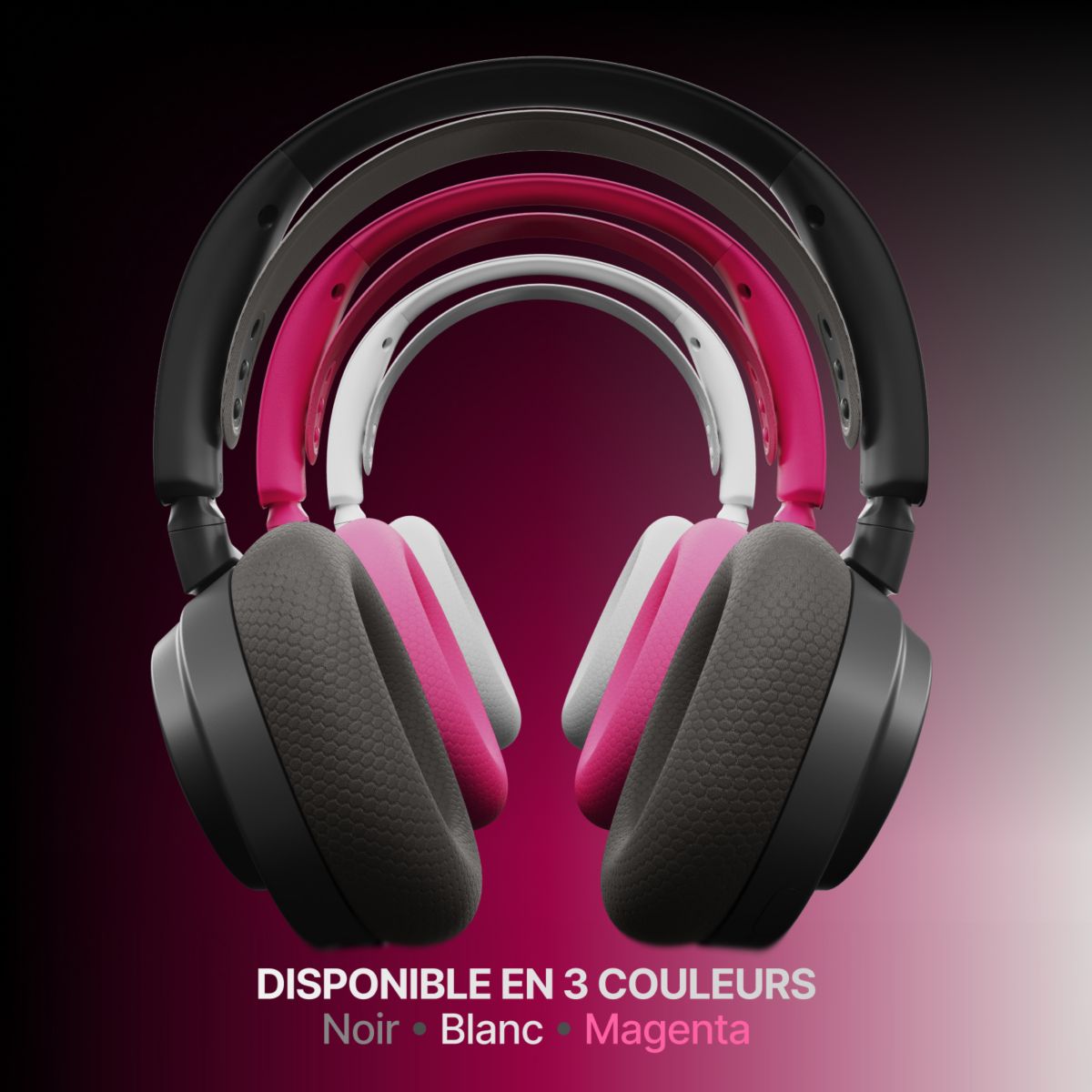 Casque gamer Arctis Nova 7 Gen 2 Magenta couleur unique, STEELSERIES