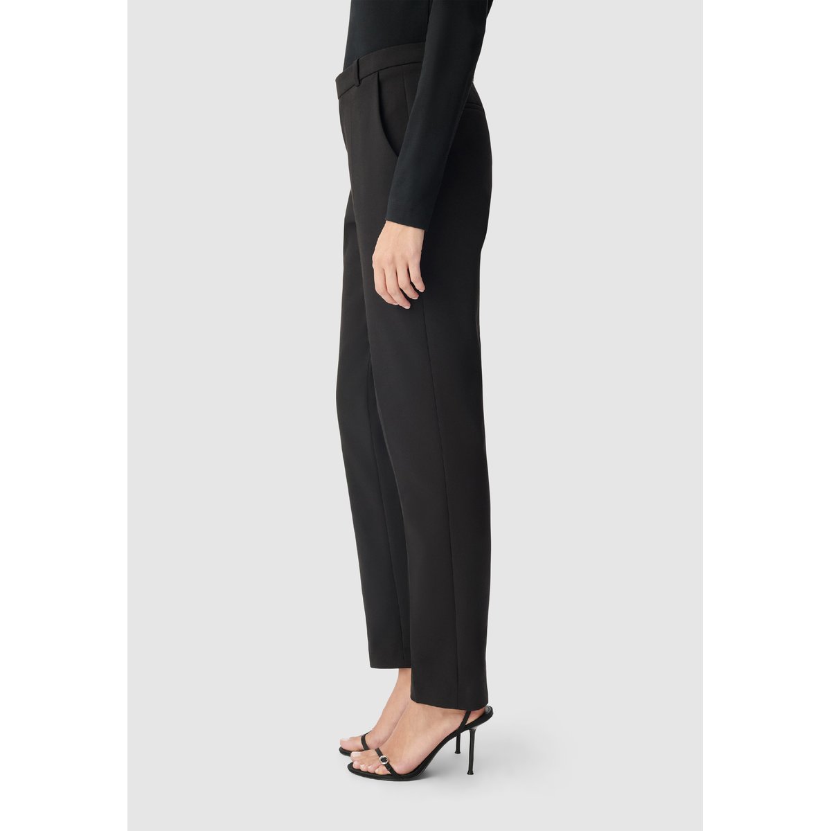 Pantalon de tailleur maille Milano noir, IKKS