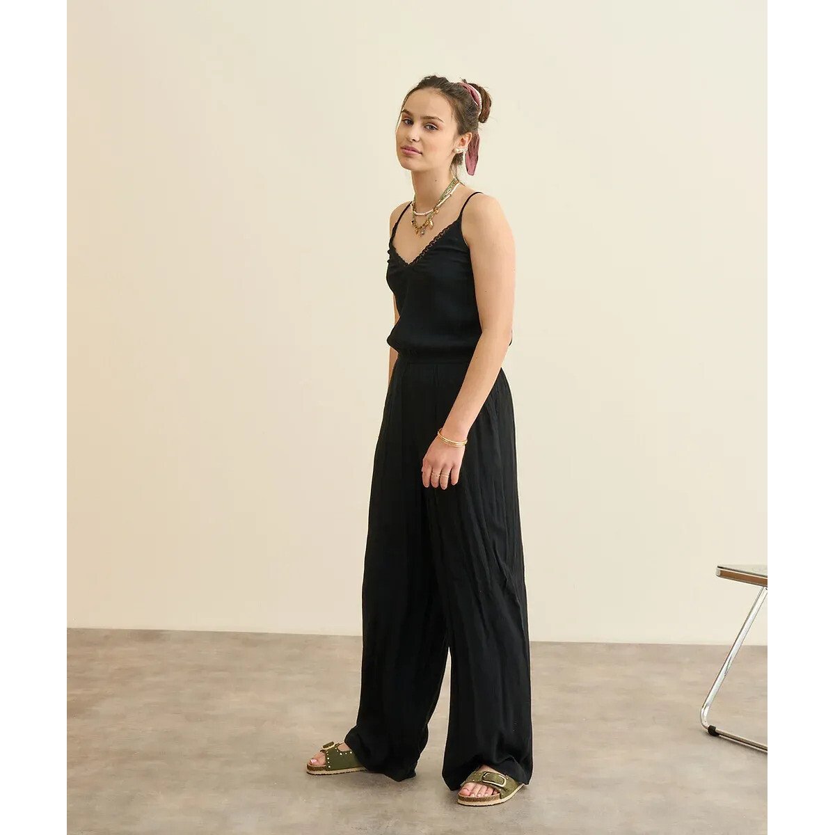 Combinaison pantalon noir, TAPE A L'OEIL