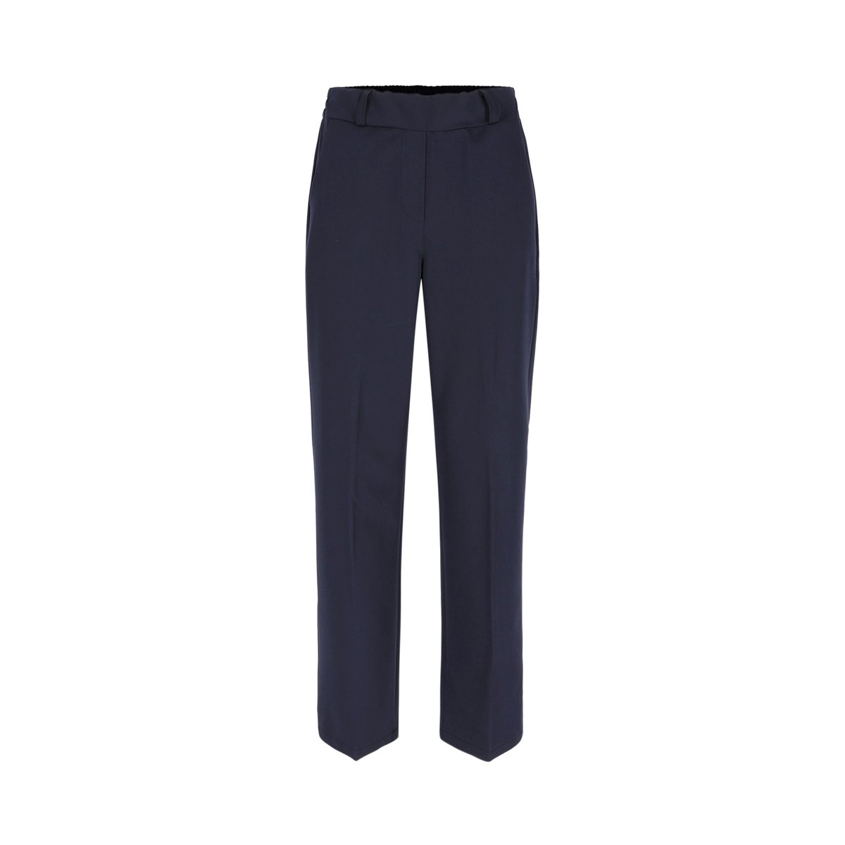 Pantalon droit élégant bleu marine, LOLALIZA
