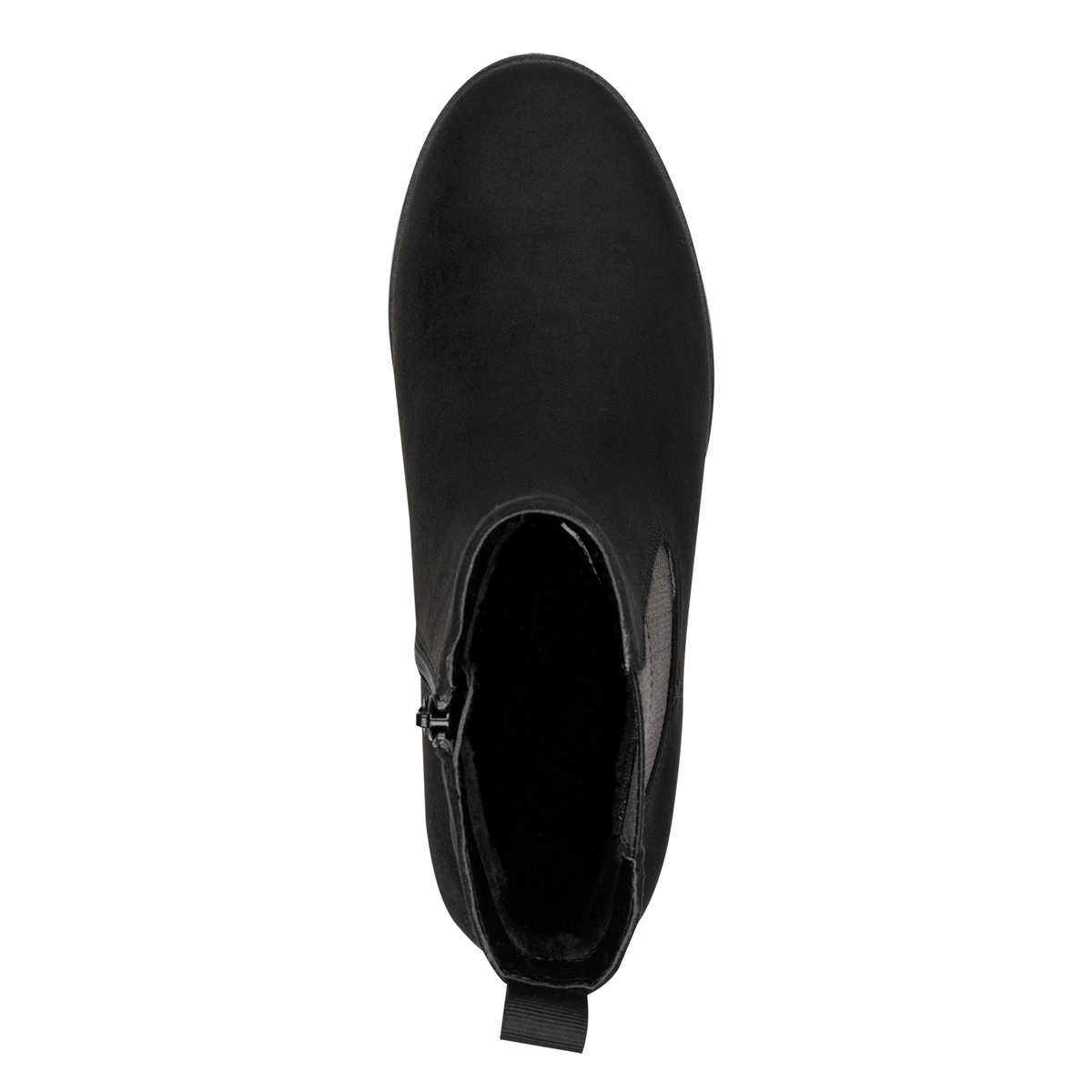 Bottine Chelsea pointu noir, JANA