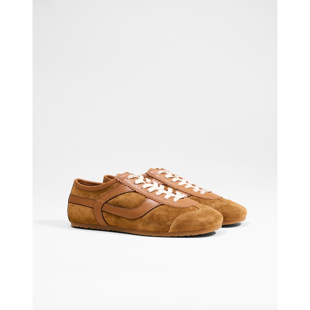 Baskets en daim PAOLA marron, MI MAI