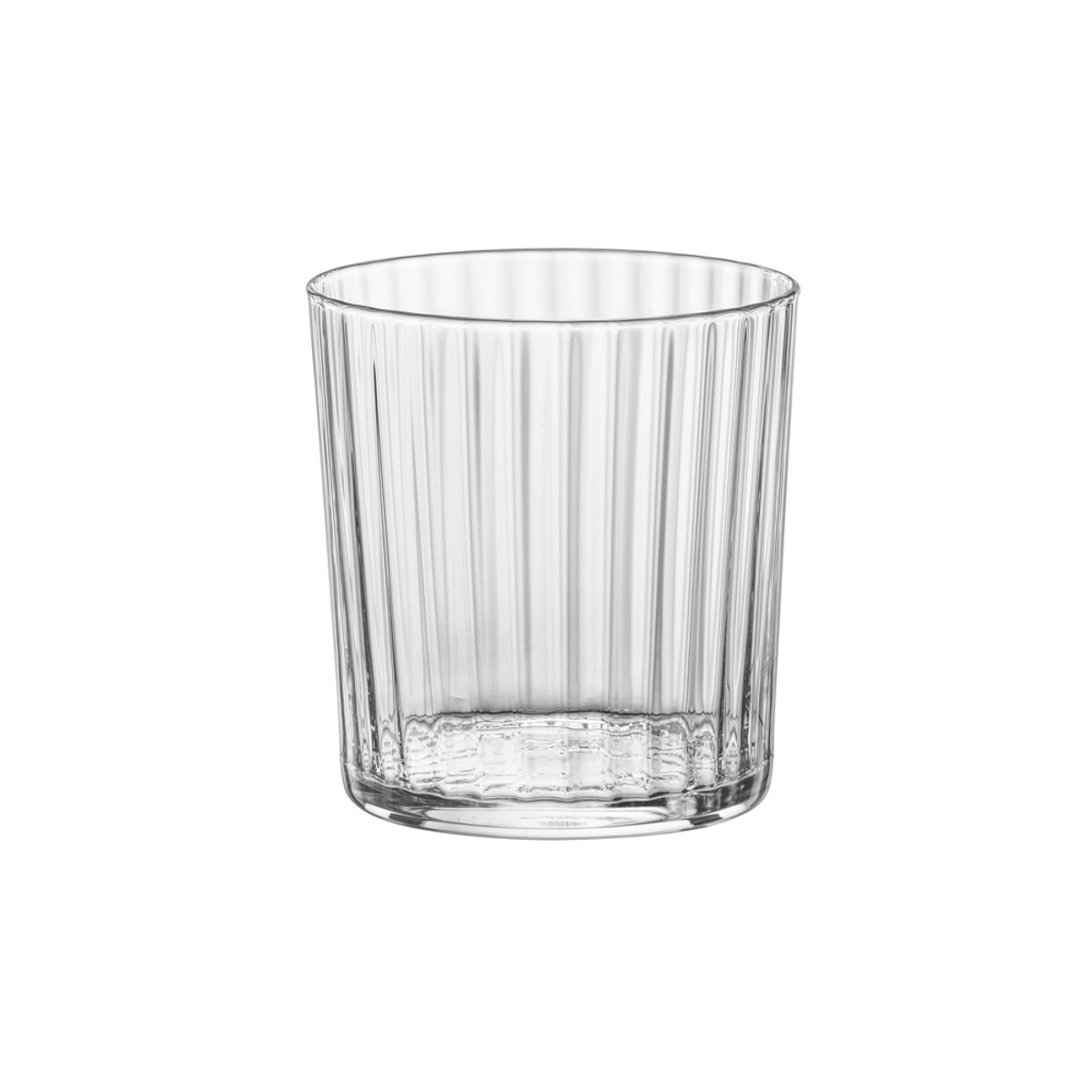 Verre Bodega à cote 35,5 cl (lot de 12) transparent / cristal, BORMIOLI LUIGI