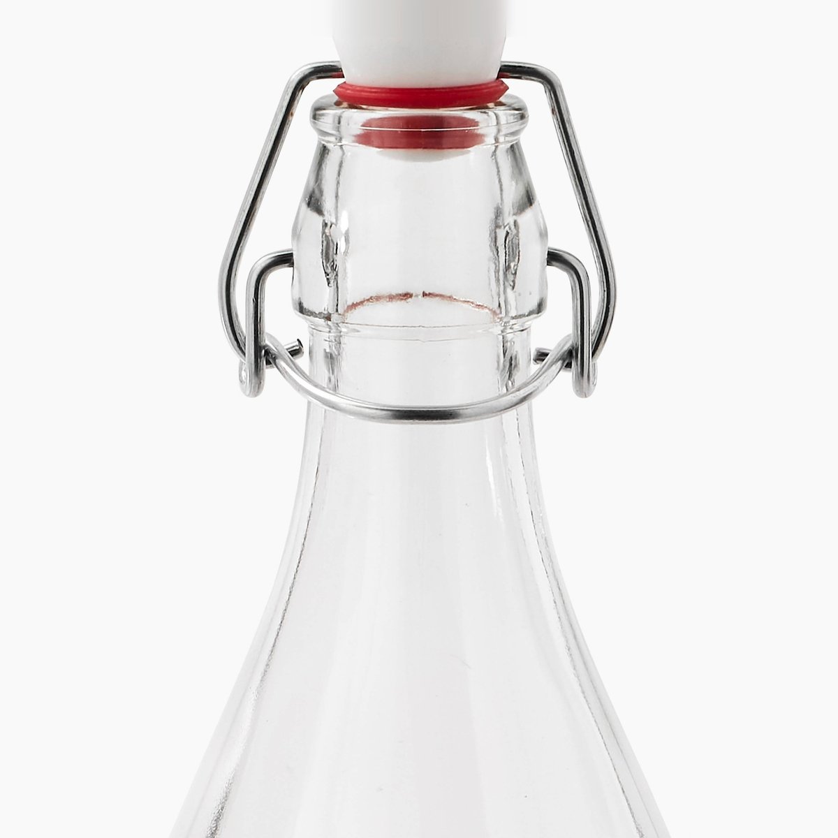Bouteille avec bouchon étrier, 1L transparent, MONOPRIX MAISON