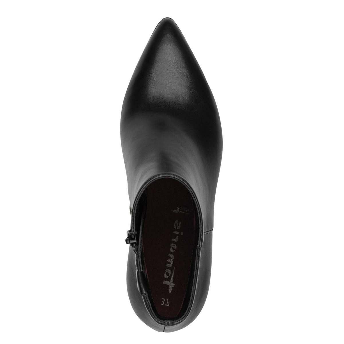 Bottine talon bloc noir, TAMARIS