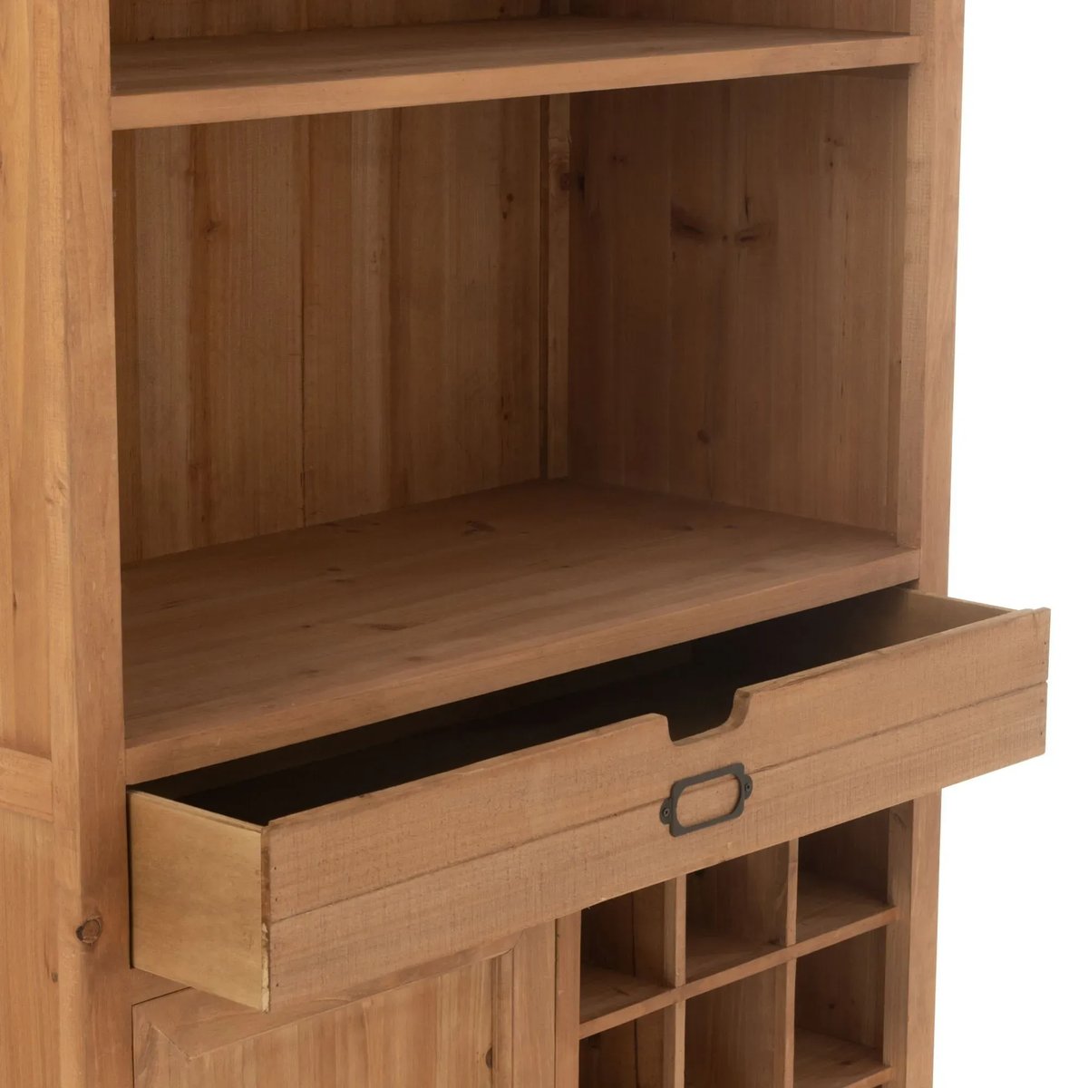 Bar en bois 1 porte 1 tiroir 1 tablette - MIRA bois clair, HELLIN, DEPUIS 1862