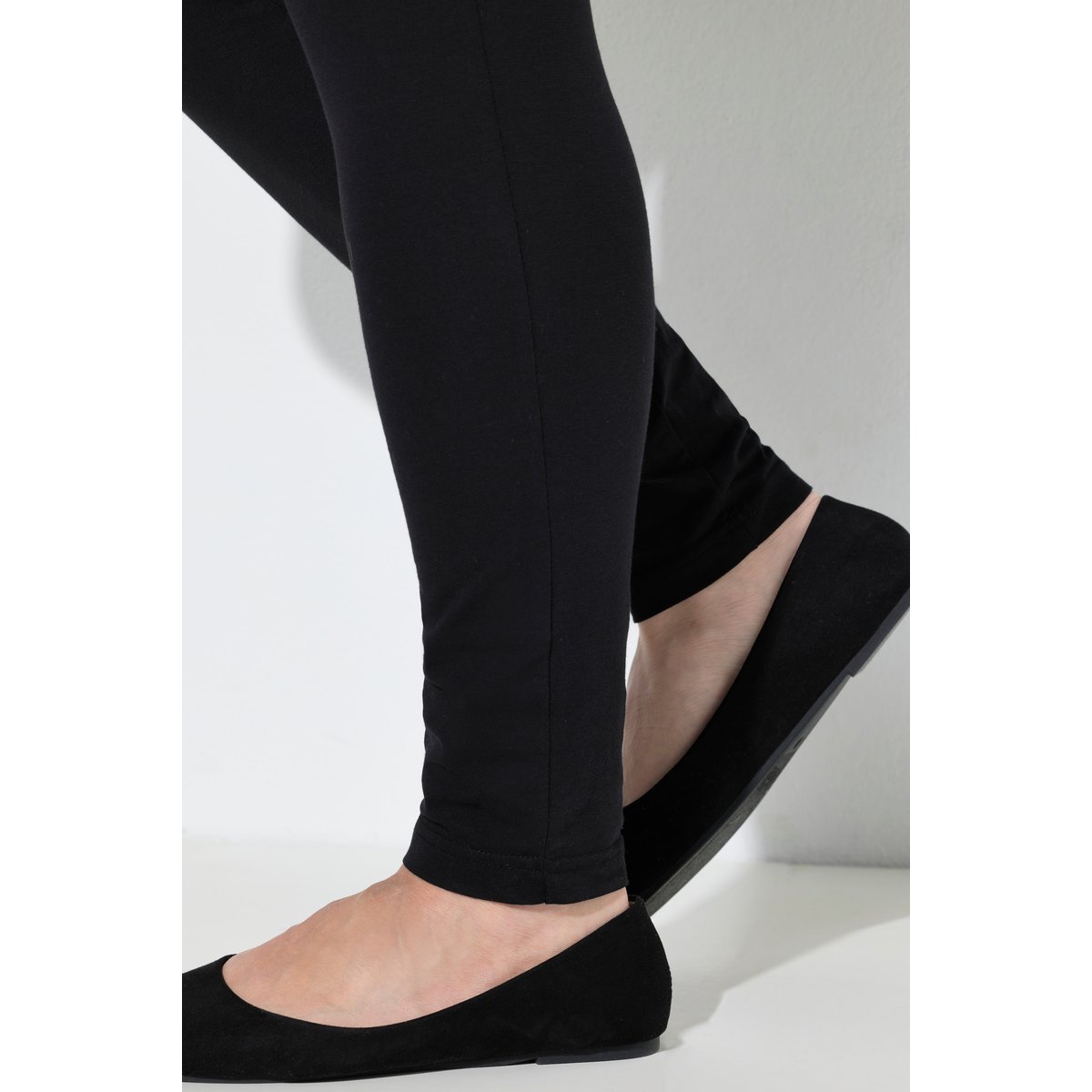 Legging, ceinture élastique classique noir, ULLA POPKEN