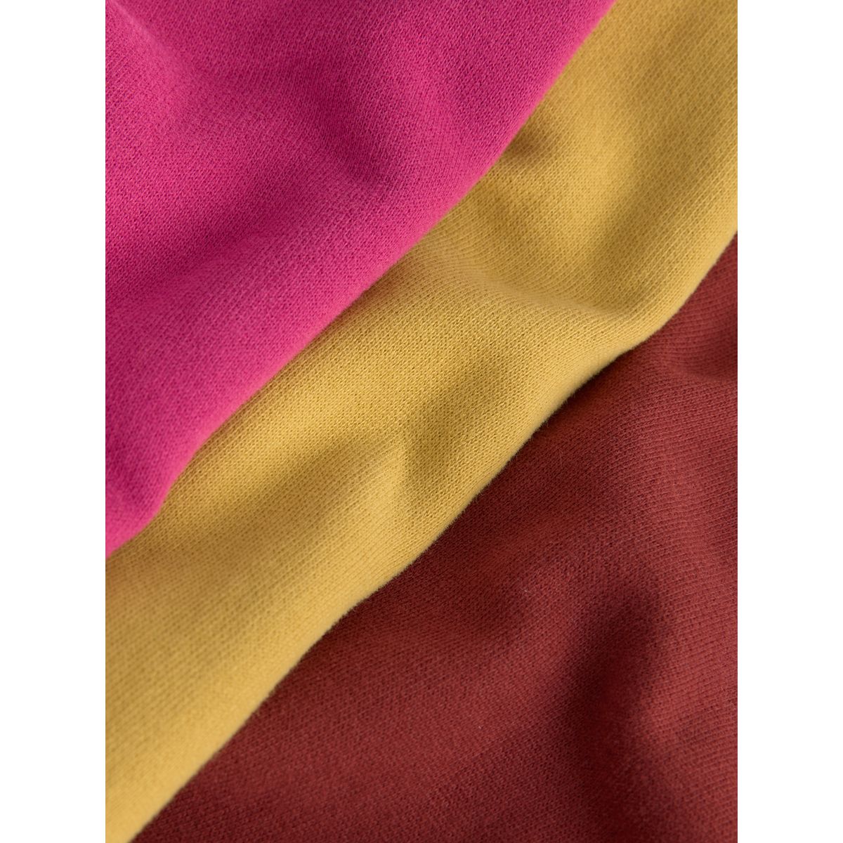 Sweat ras du cou, lot de 3 rose framboise/vert olive/marron, NEXT