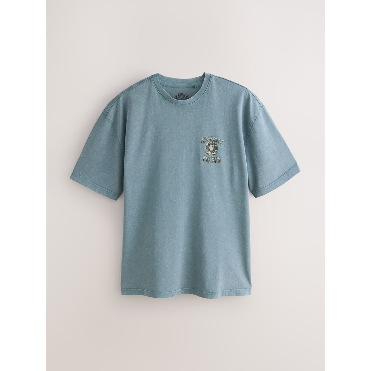 T-shirt à imprimé groupe de musique grateful dead verts, NEXT