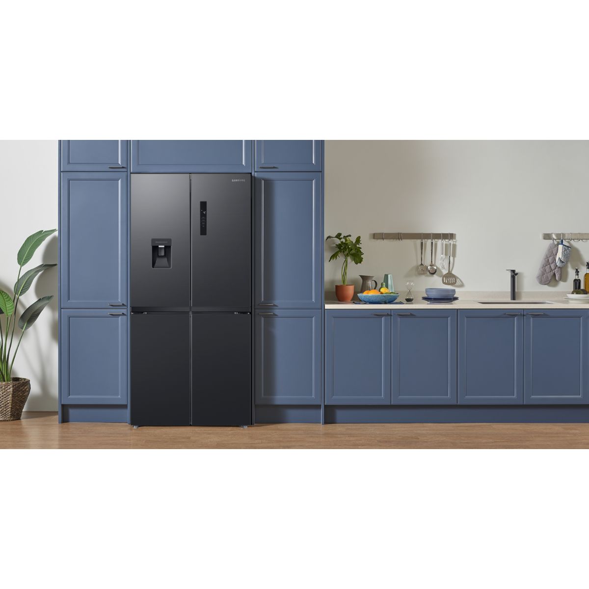 Réfrigérateur multi portes RF48A401EB4 noir, SAMSUNG