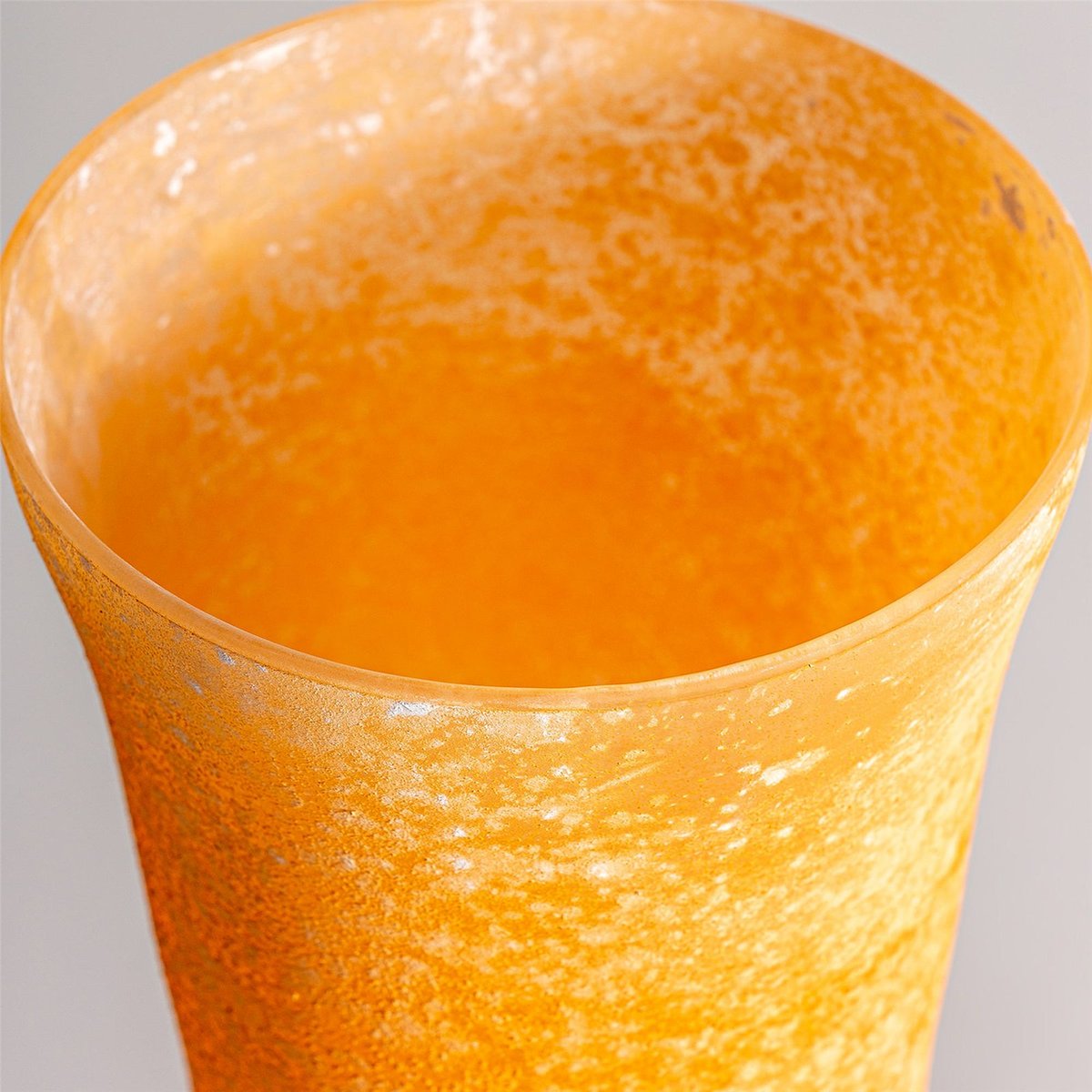 Vase en cristal style art déco, Gieler mostaza vieilli en cristal style art deco, RECOLLECTION
