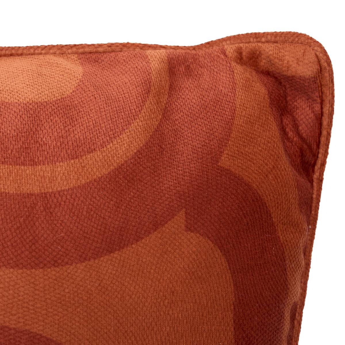 Coussin rectangulaire LILOU terracotta, ATMOSPHERA