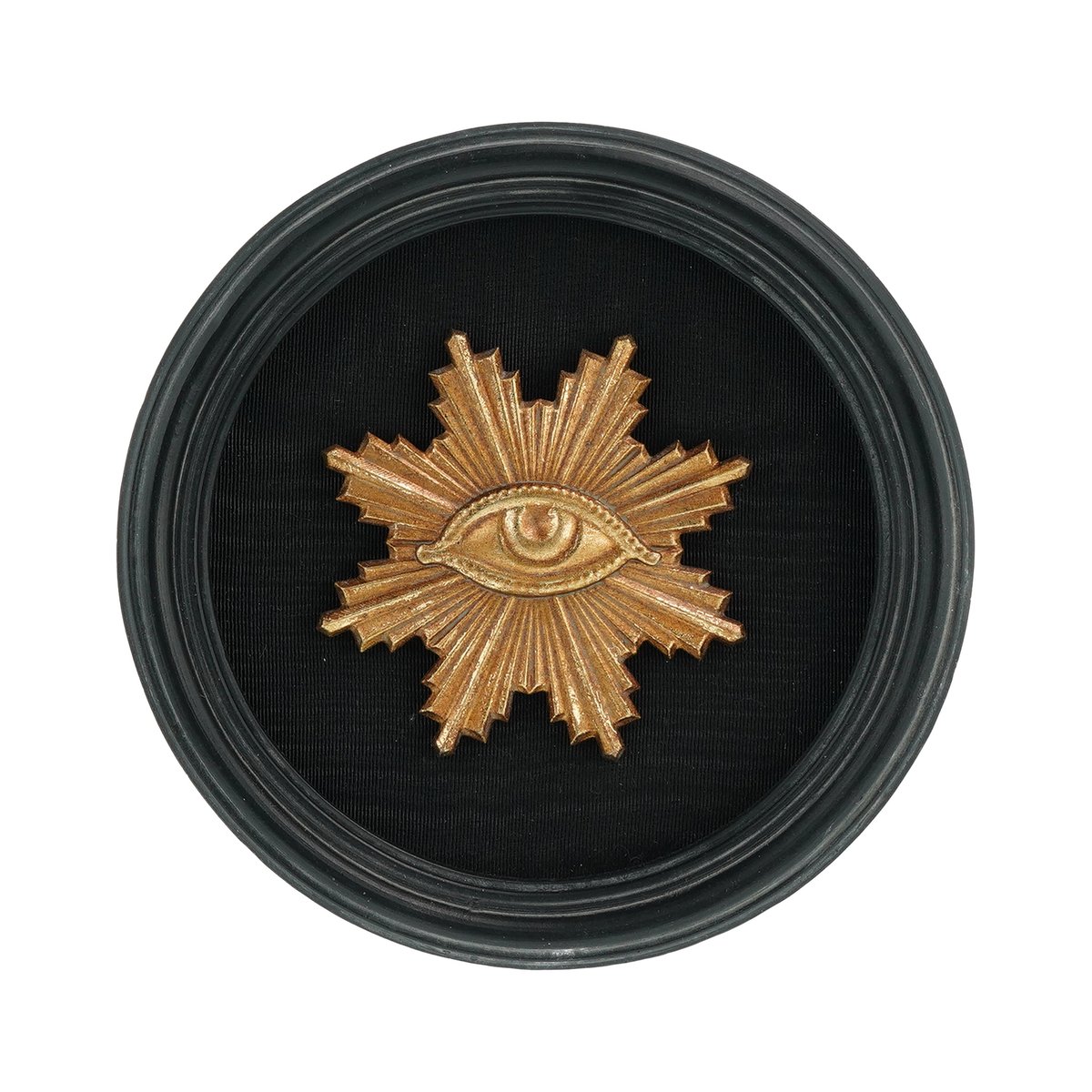 Déco murale oeil 13.5cm noir, EMDE