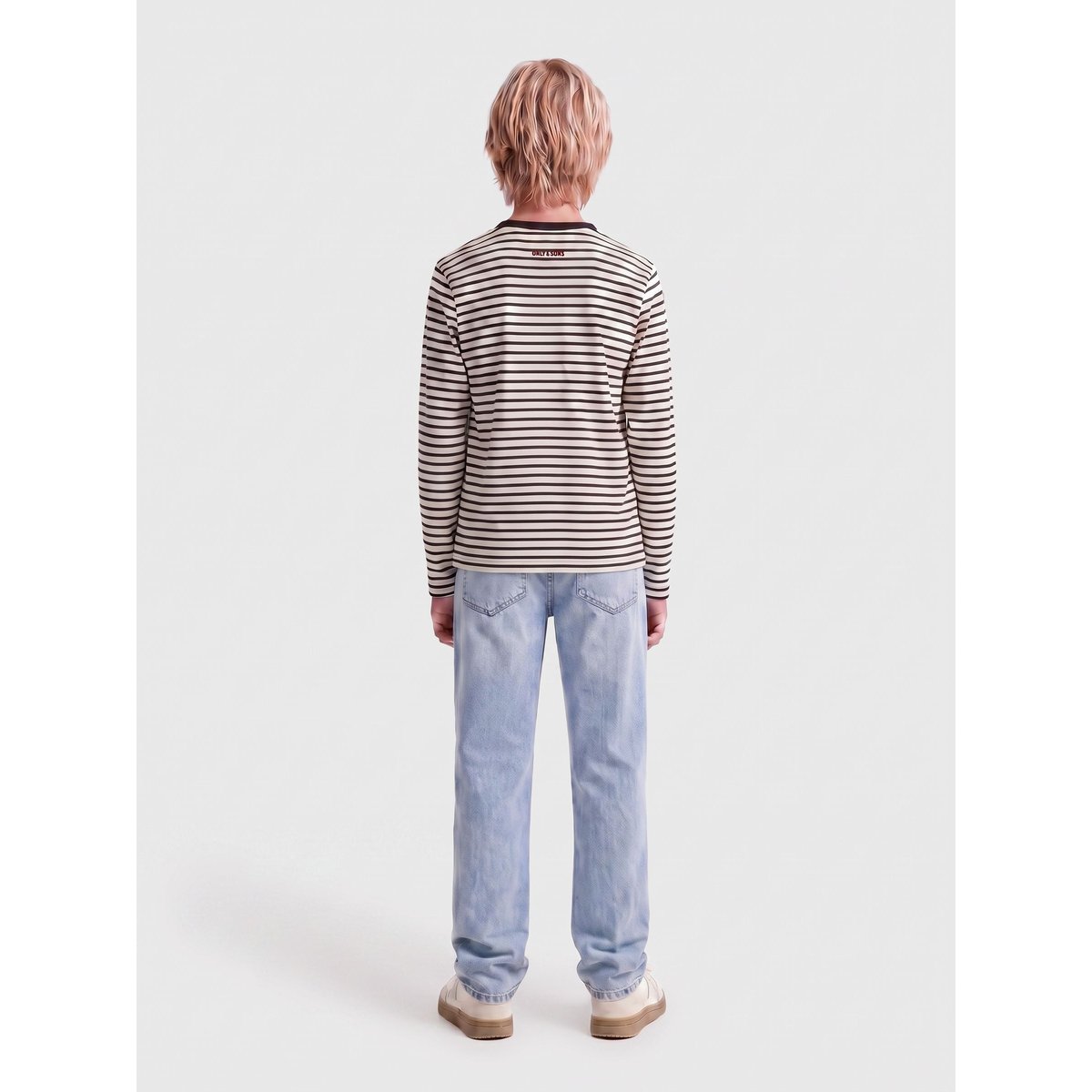Coupe Regular light blue denim 1, ONLY & SONS JUNIOR