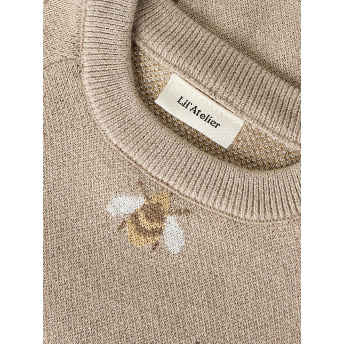 Pull En Maille gris - oxford tan1, NAME IT