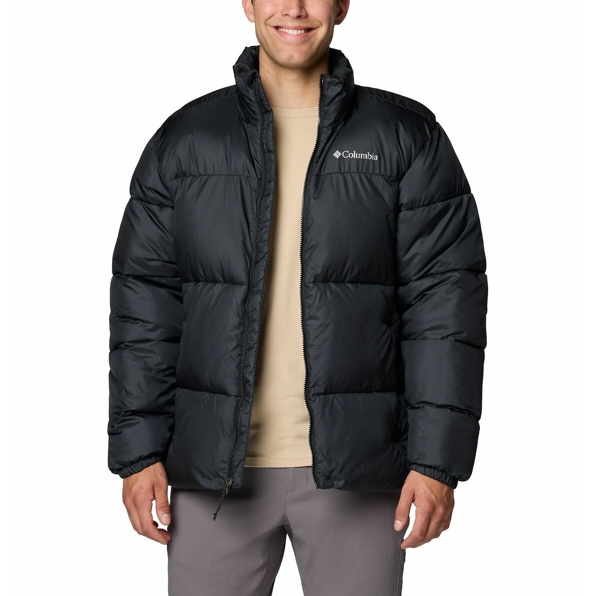 Puffect Zipped Padded Jacket black, COLUMBIA