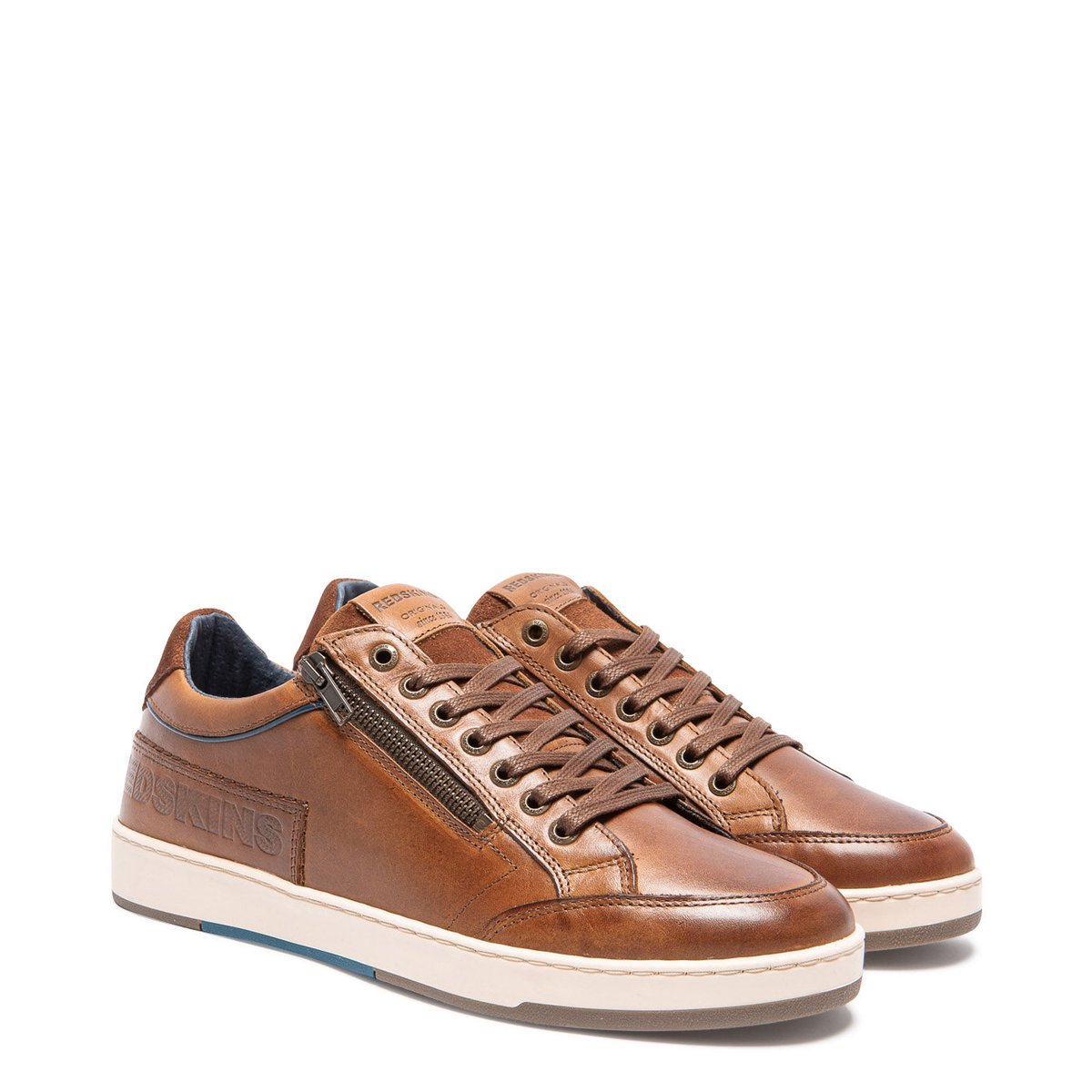 SAPHIR COGNAC+ECRU cognac+marine, REDSKINS