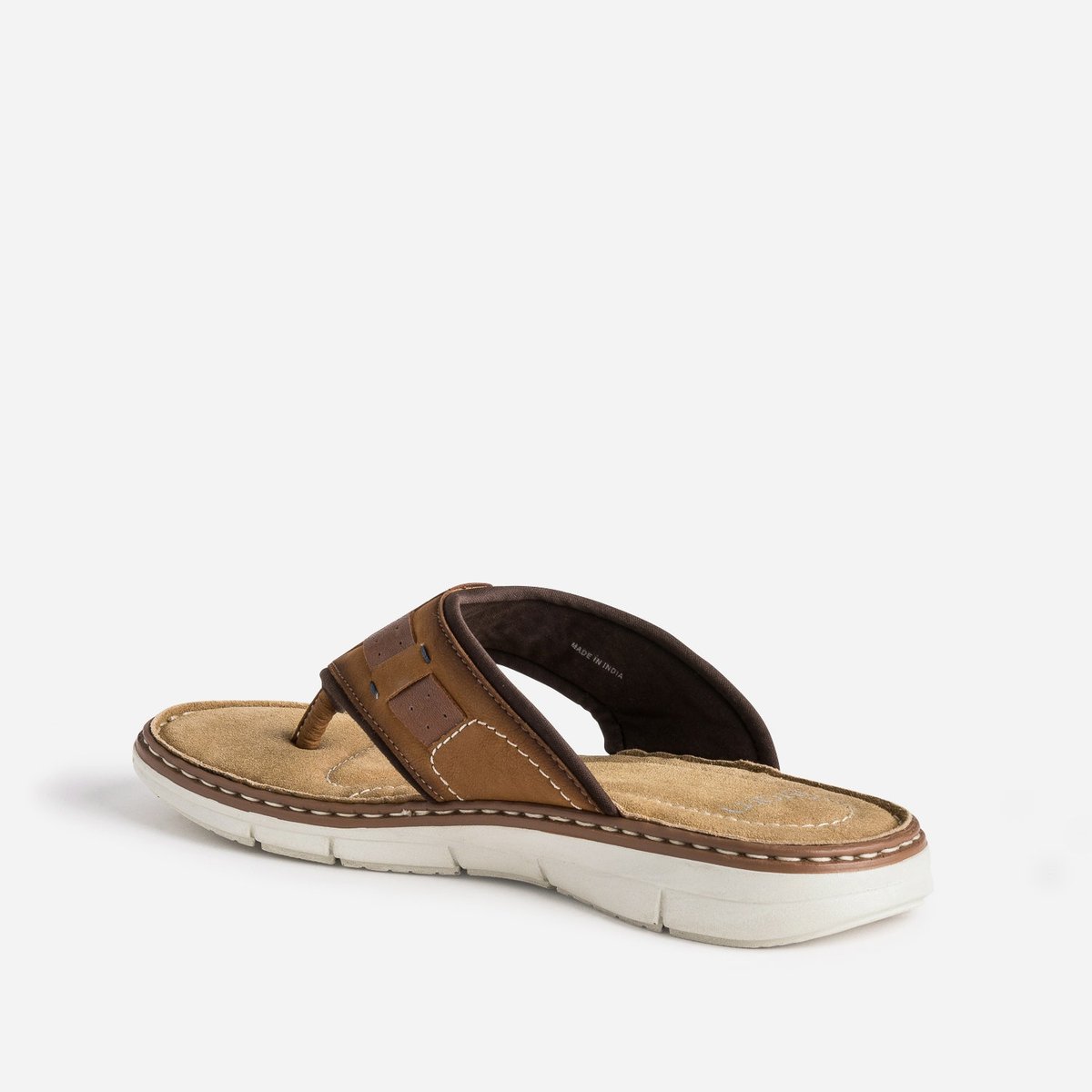 Mule en cuir MAO cognac, ERAM