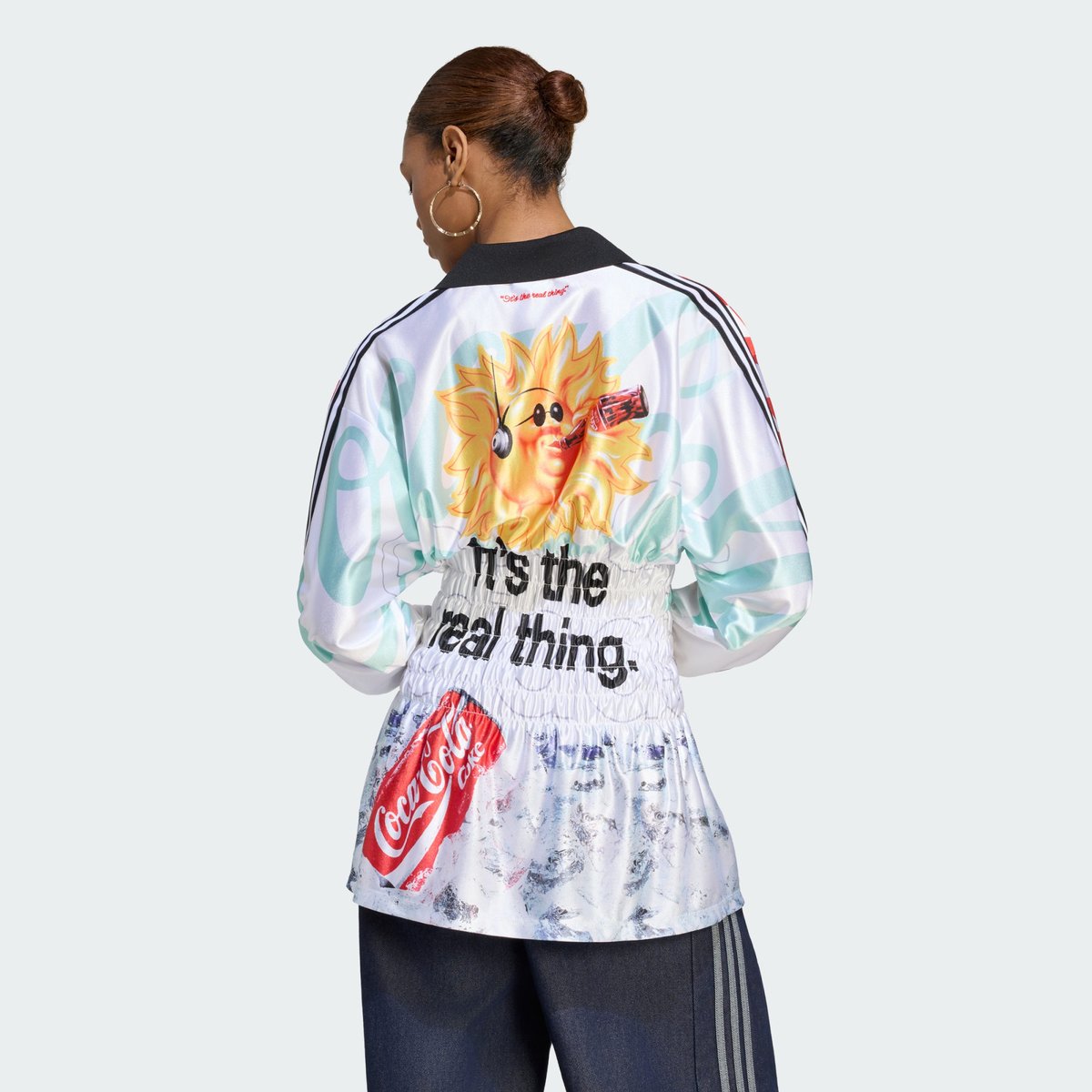 Maillot Smocké Mash Up Adidas X Coca-Cola Maillot Smocké Mash Up Adidas X Coca-Cola white / multicolor, adidas Originals