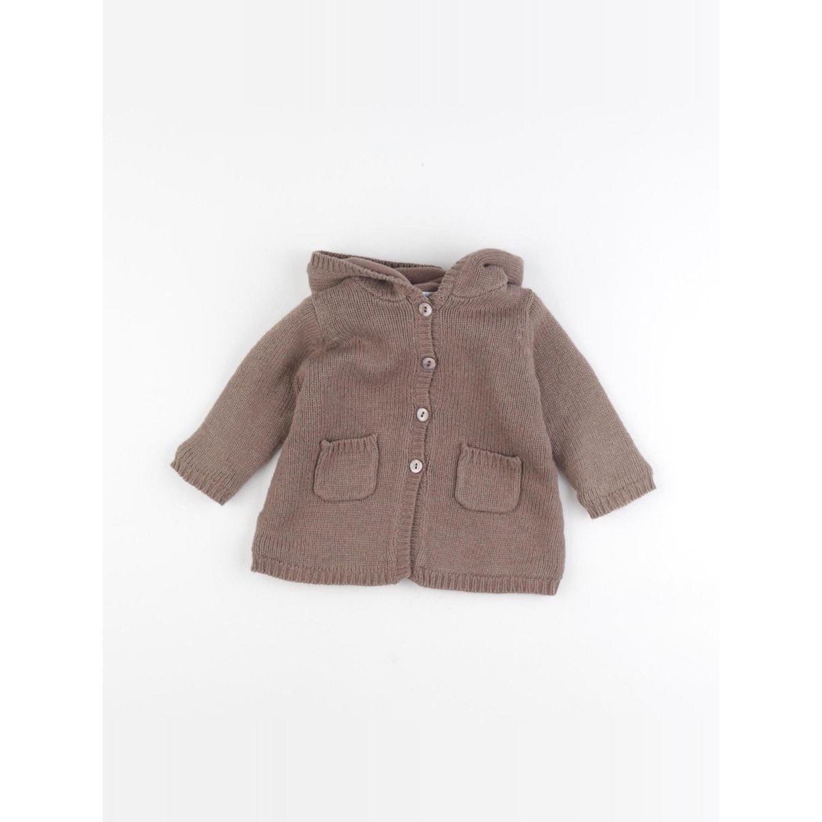 Gilet - Etat satisfaisant marron, OBAIBI
