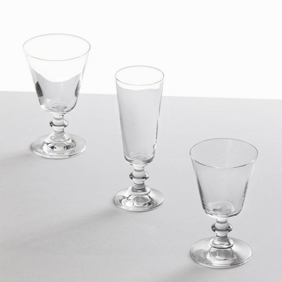 Verre à vin sur pied  PARIGI transparent, ICHENDORF