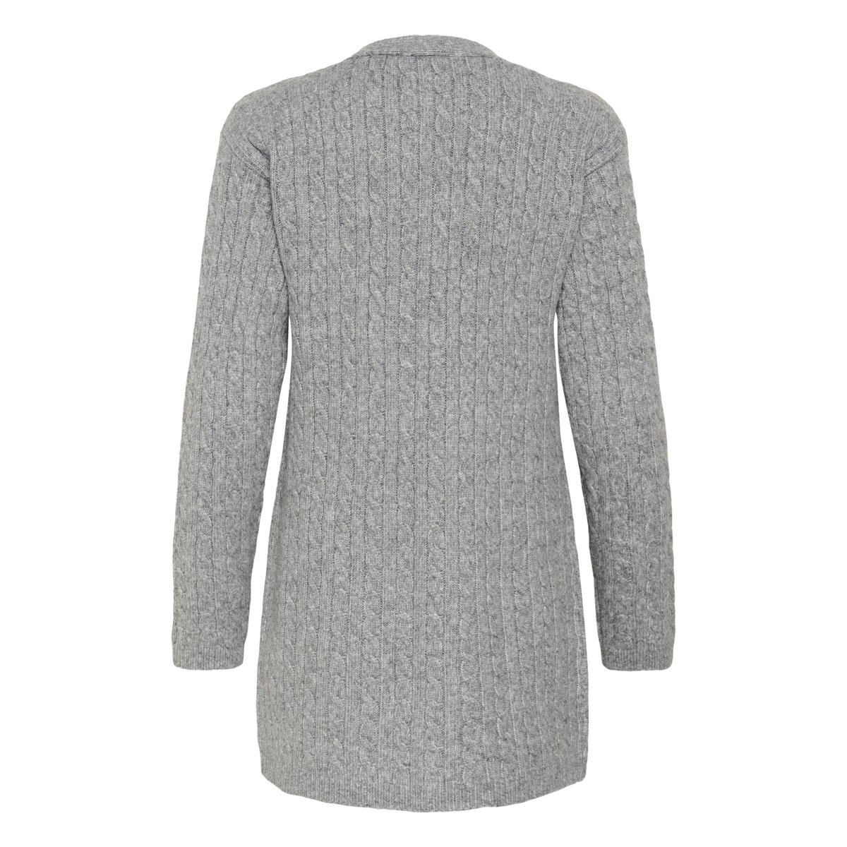 Cardigan à tricot gris grey melange, CREAM