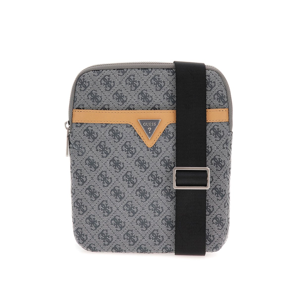 Sac À Bandoulière Milano Logo 4G gris, GUESS