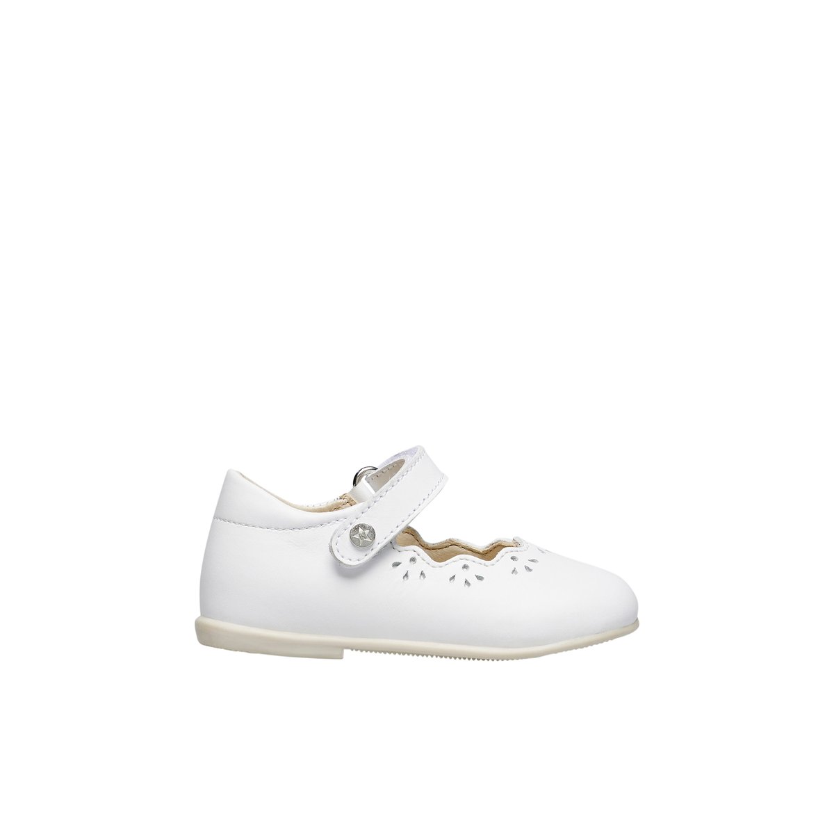 Ballerines en cuir OLYA blanc-, NATURINO