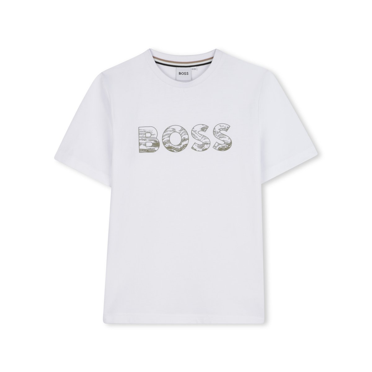 T-shirts à manches courtes blanc, BOSS KIDSWEAR