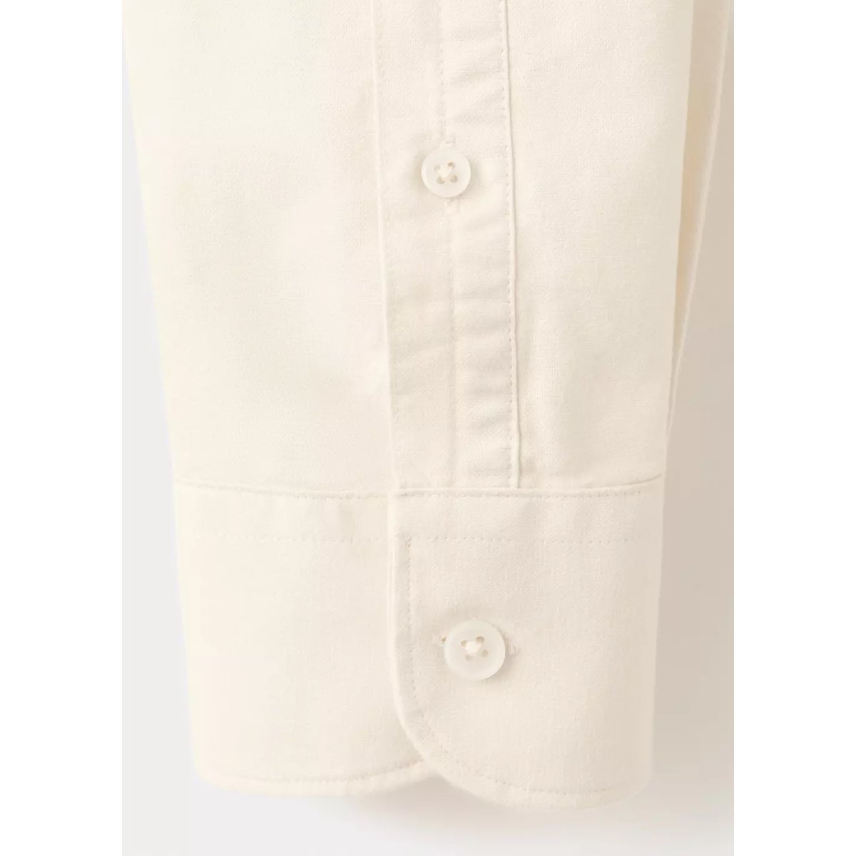 Chemise 100 % coton Oxford jaune pastel, MANGO MAN