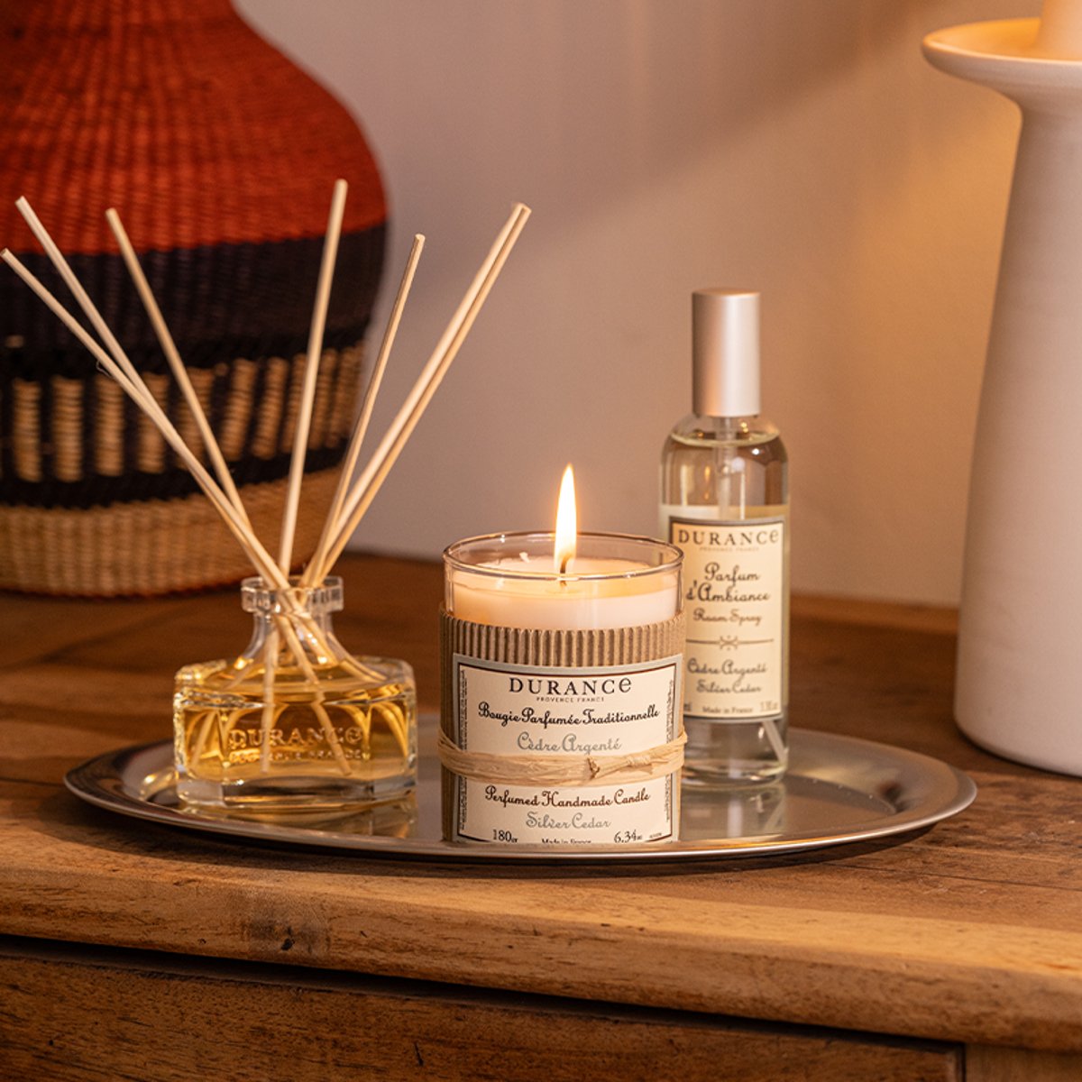 Parfum d'ambiance CÈDRE ARGENTÉ couleur unique, DURANCE