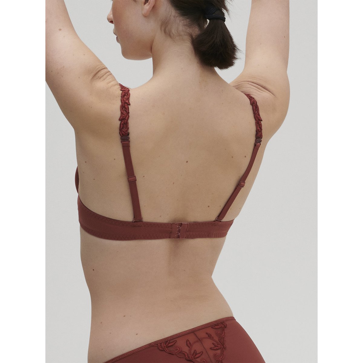 Soutien-gorge spacer décolleté plongeant, ANDORA marron, SIMONE PERELE