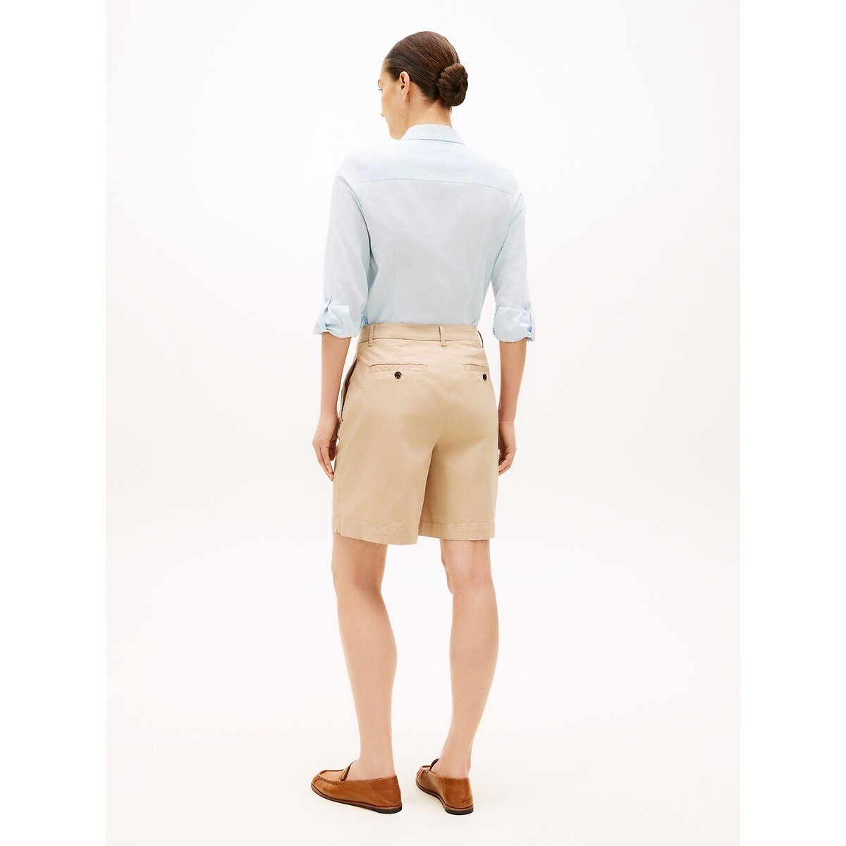 Short chino beige, TOMMY HILFIGER