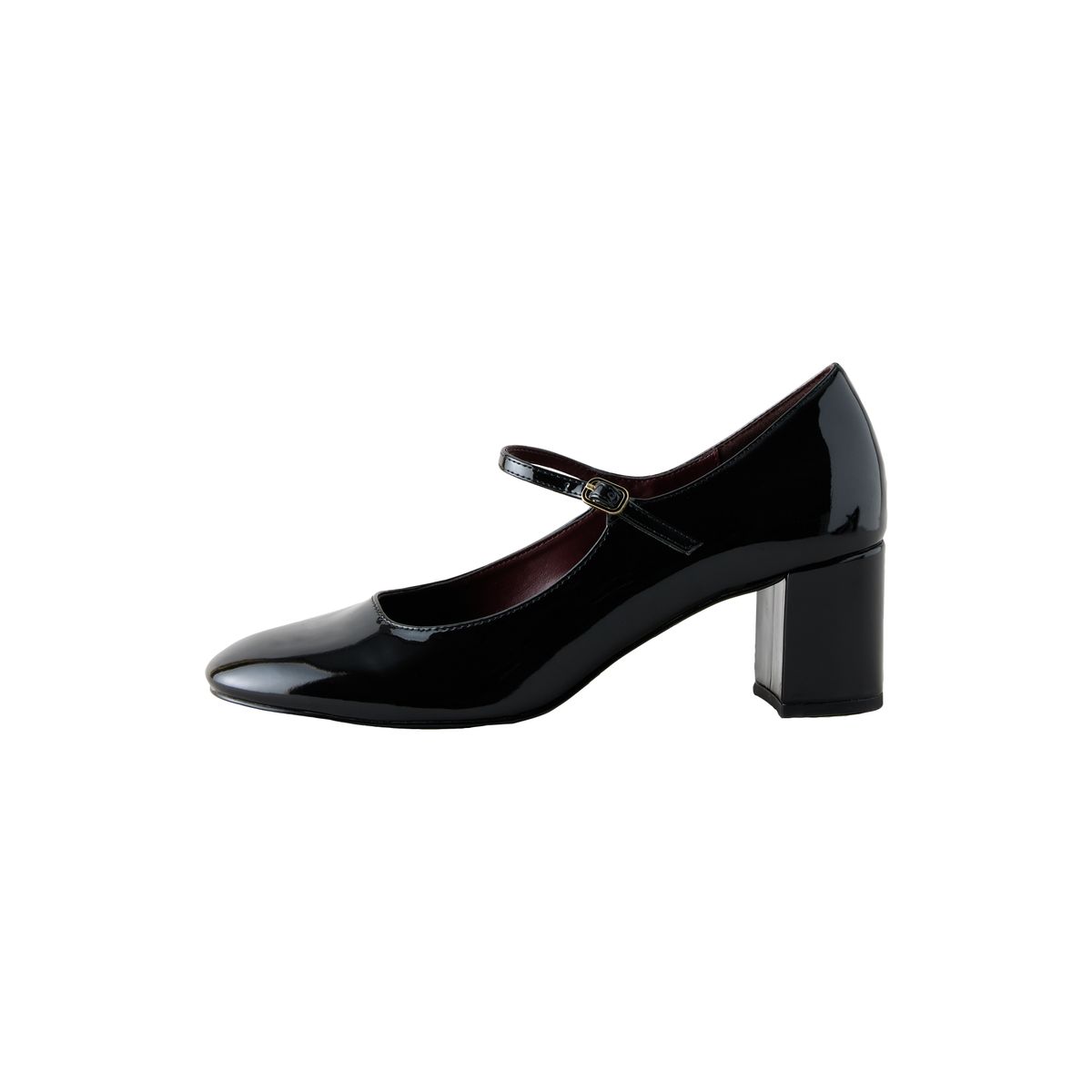 Babies style escarpins bout rond/talon carré noir, NEXT